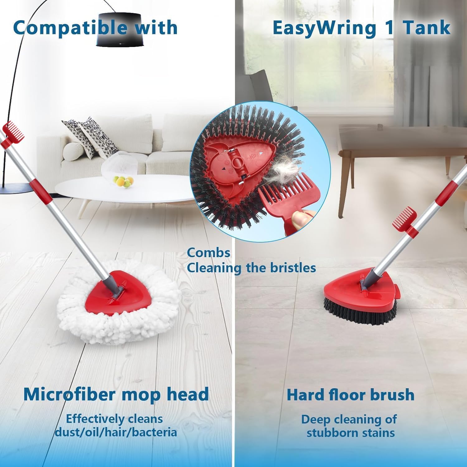 Wakayoyo Spin Mop Replacement Head Set 1
