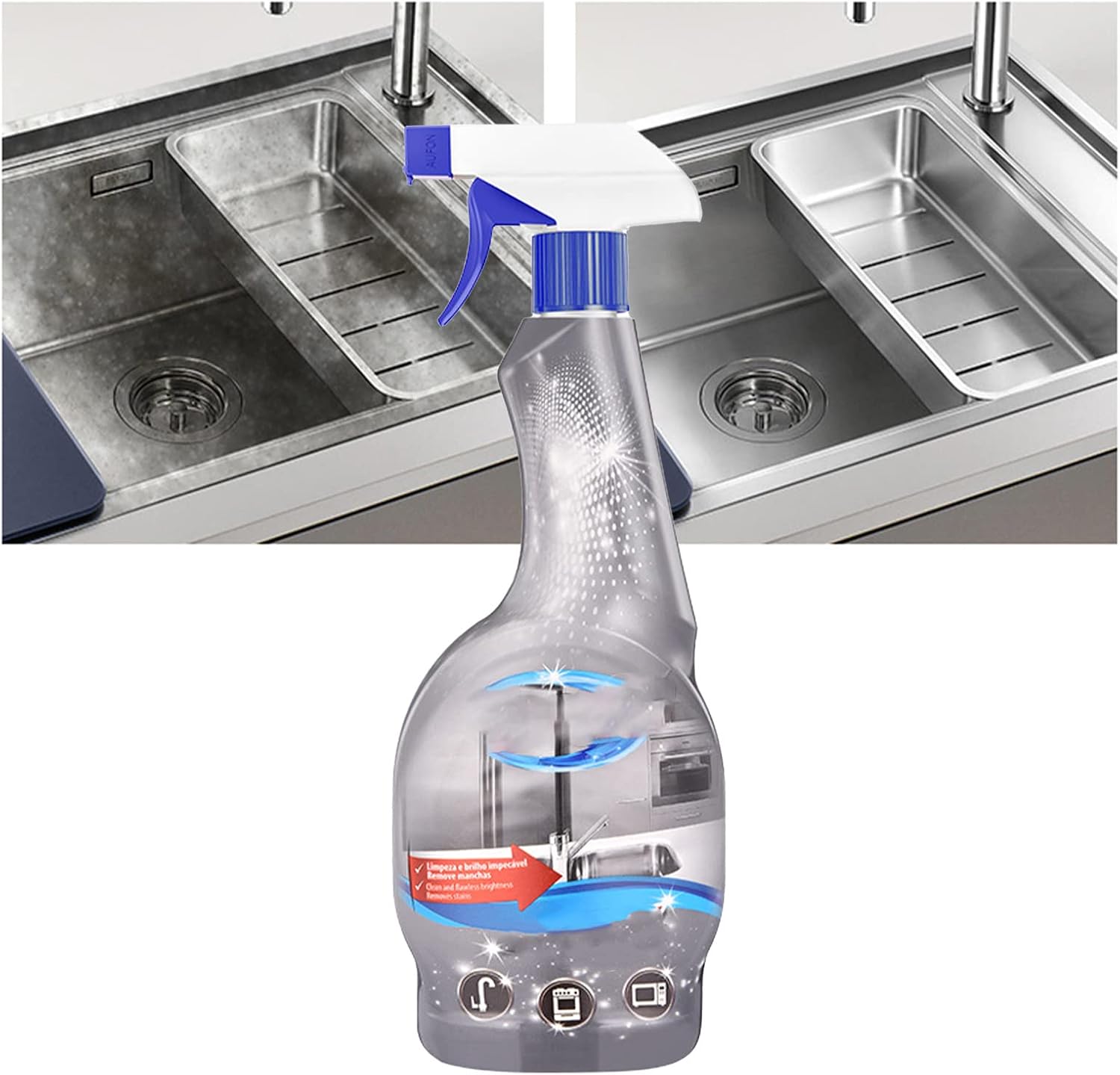 Naroote Stainless Steel Cleaner Rust Remover 550ml