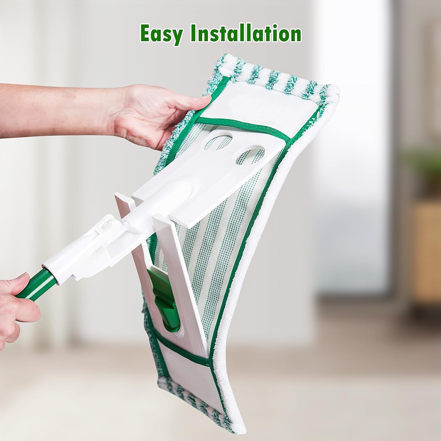 NIXOOT 6 Pack Microfiber Mop Refill Pads