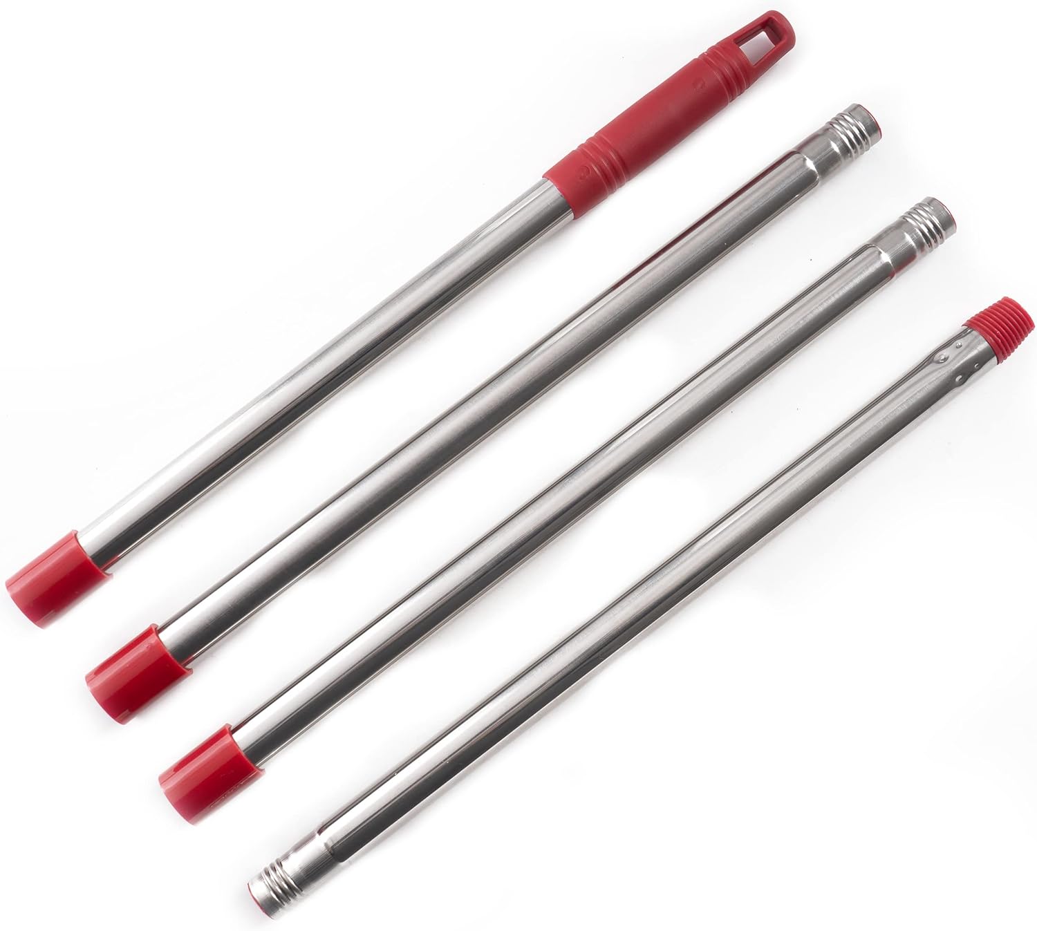 Matthew Cleaning Spin Mop Replacement Handle - Red