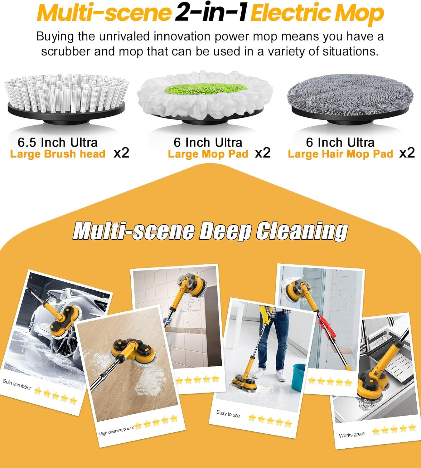 Qimedo Electric Mop M1 Replacement Pad