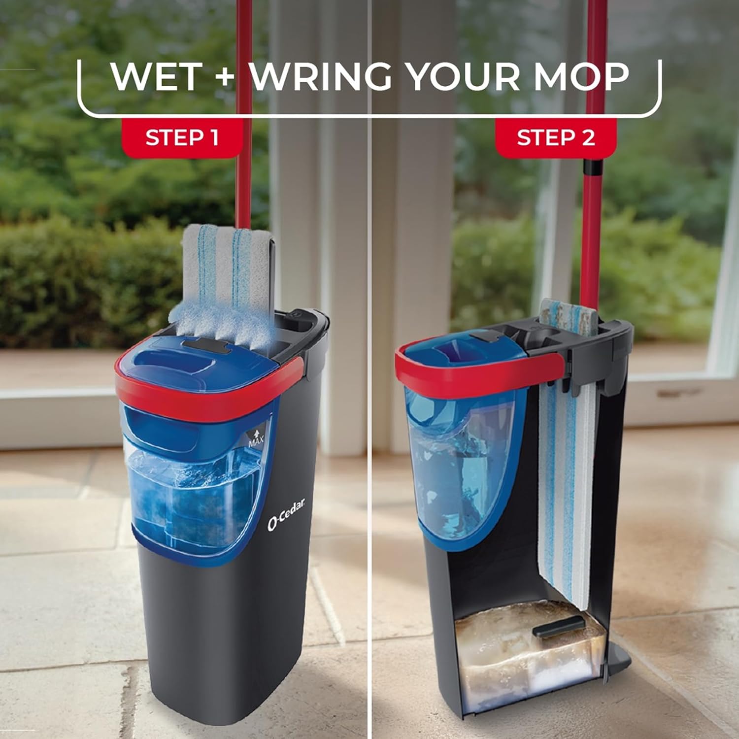 O-Cedar H2prO Mop Pad Replacement - 433 in x 1595 in