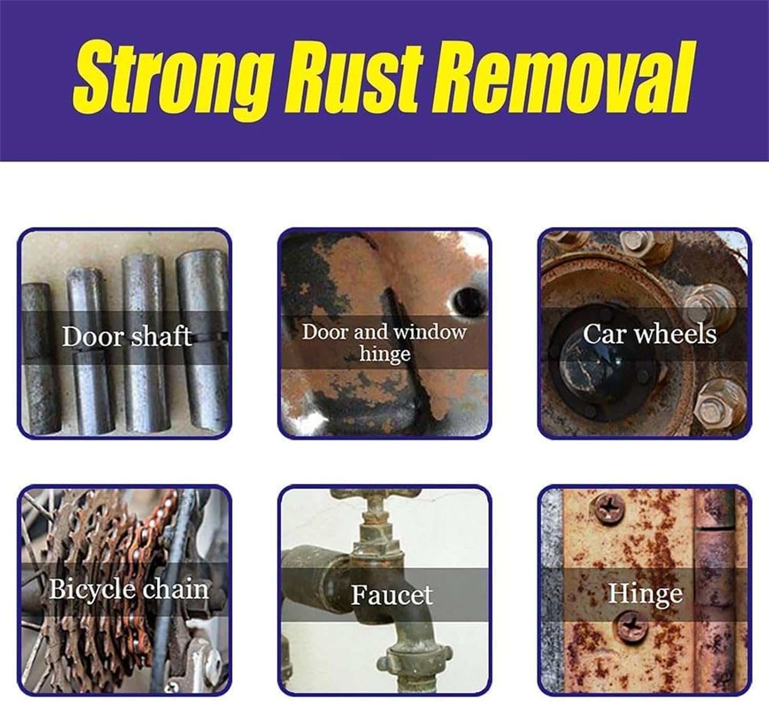 Fast-Acting Rust Remover Spray with Sponge and Towel