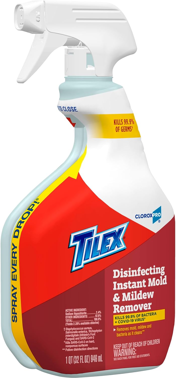 CloroxPro Tilex Mold Mildew Remover Spray 32oz Pack of 9