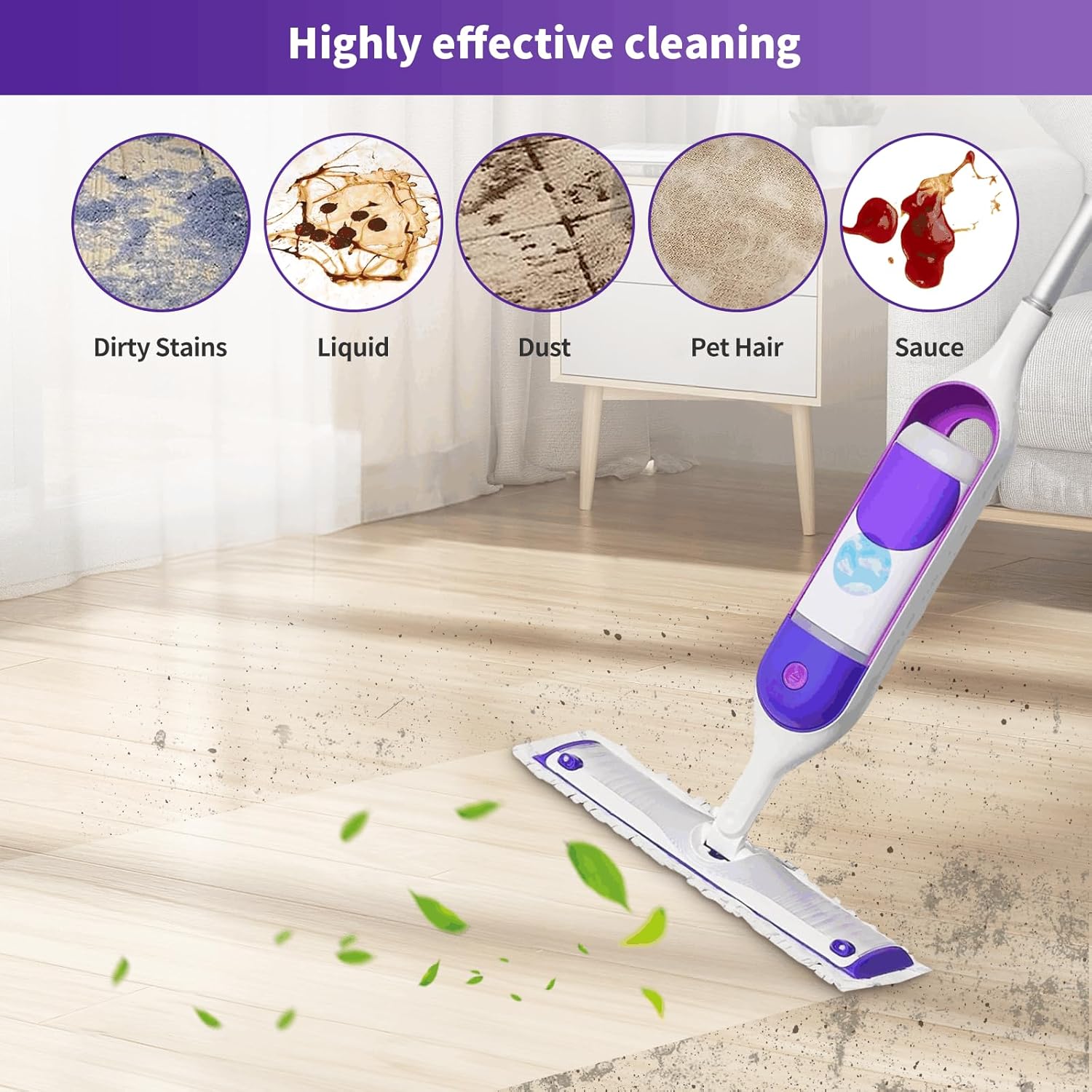 40 Pack Disposable Mopping Pads for Swiffer PowerMop Multi-Surface Wood Mops
