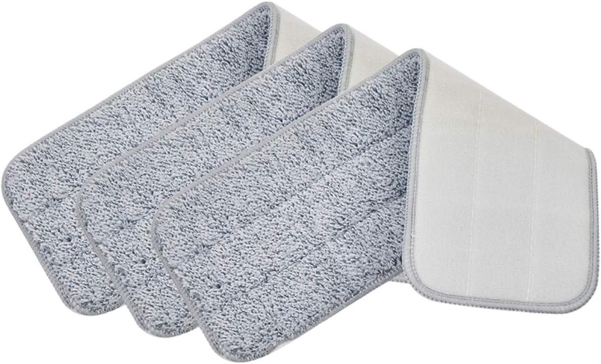 True Tidy 3-Pack Machine Washable Mop Pads