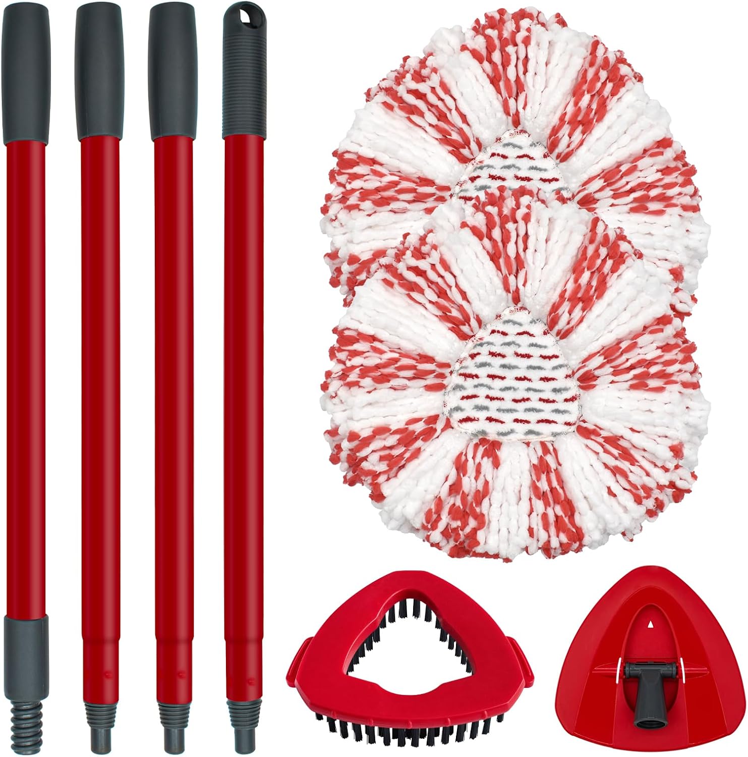 DLAIMI Spin Mop Replacement Set for O-Ceda EasyWring 1-Tank System