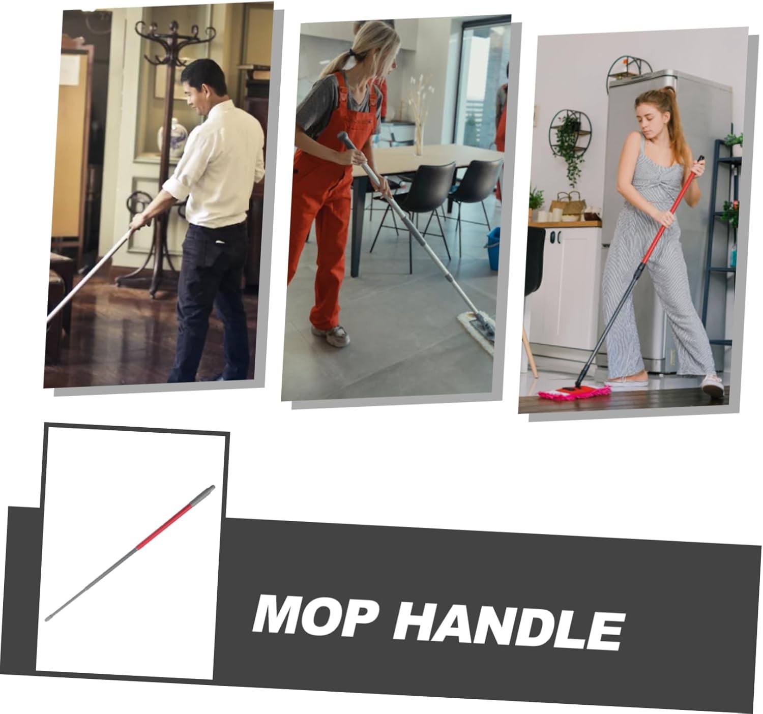 Minkissy Mop Pole Replacement Rod Handle
