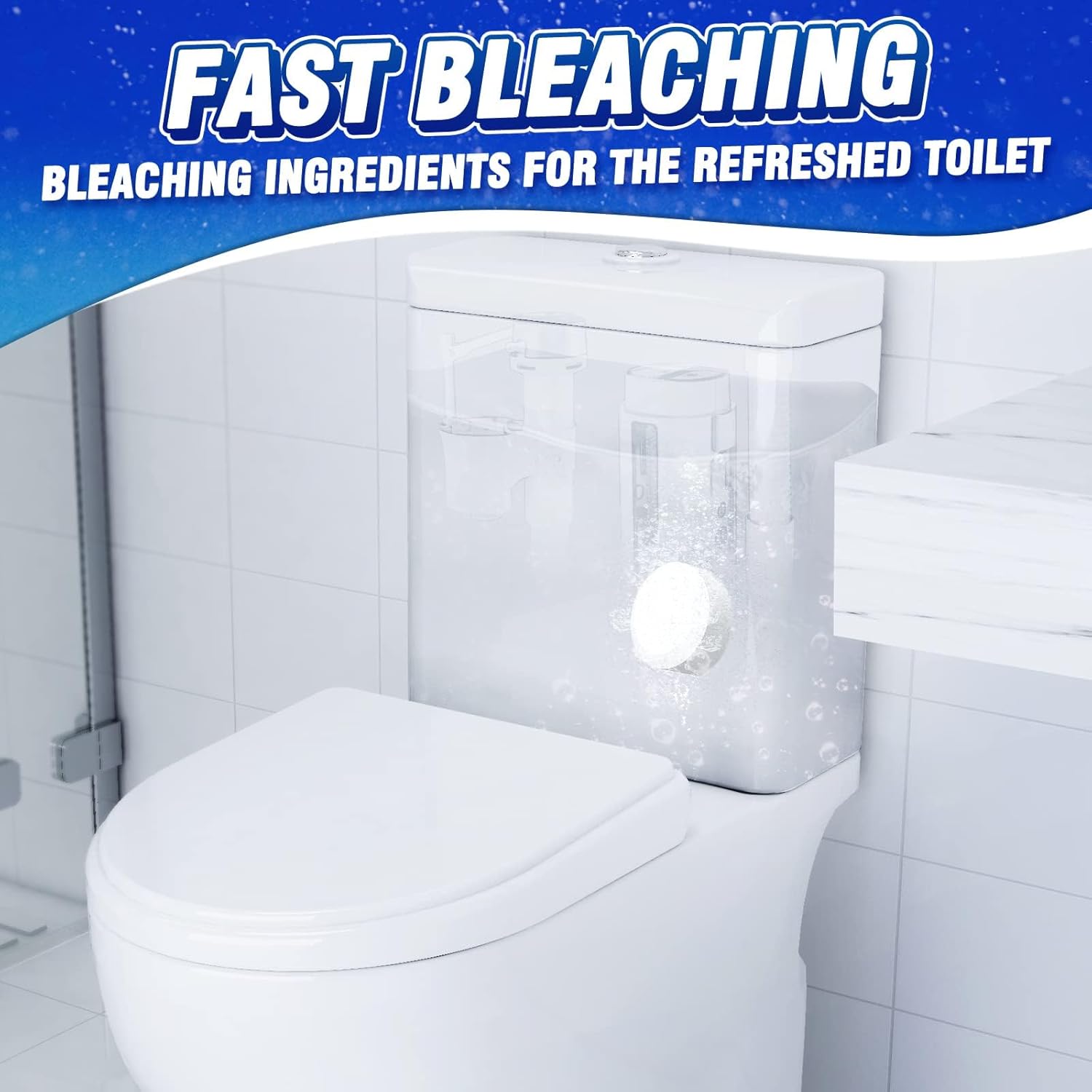 Vacplus Toilet Bowl Cleaner Tablets - 6 Pack