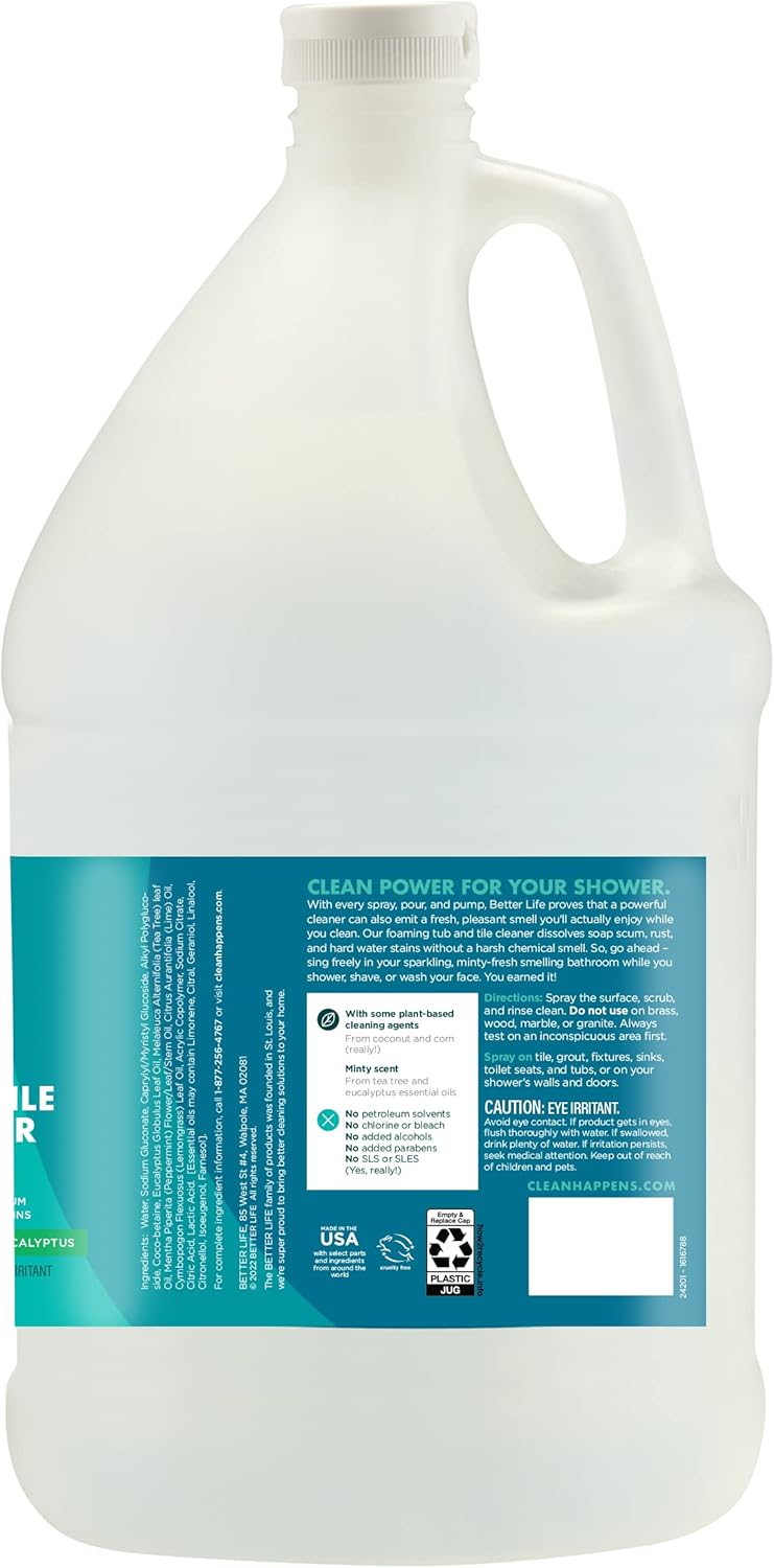 Better Life Bathroom Cleaner Spray - 1 Gal Refill