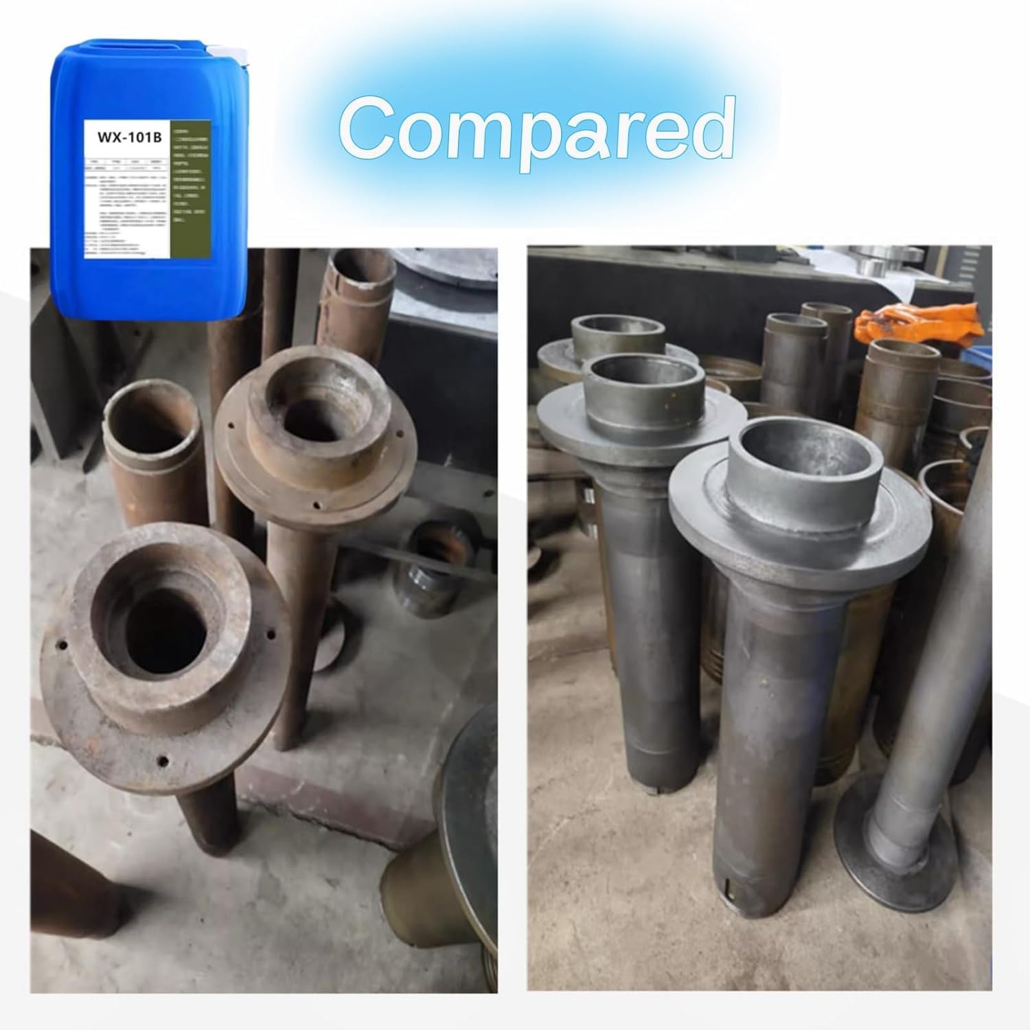 Powerful Metal Rust Remover 1kg - WX-101B