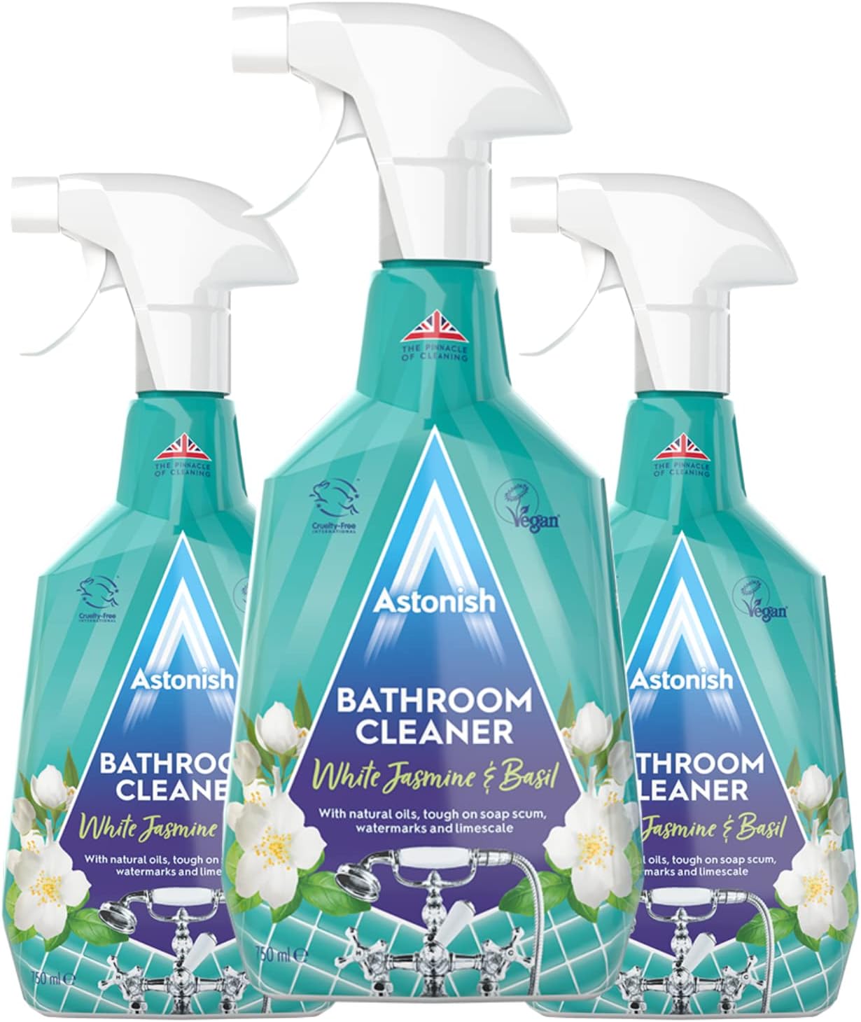 Astonish Streak Free Foaming Cleaner 3 Pack 1