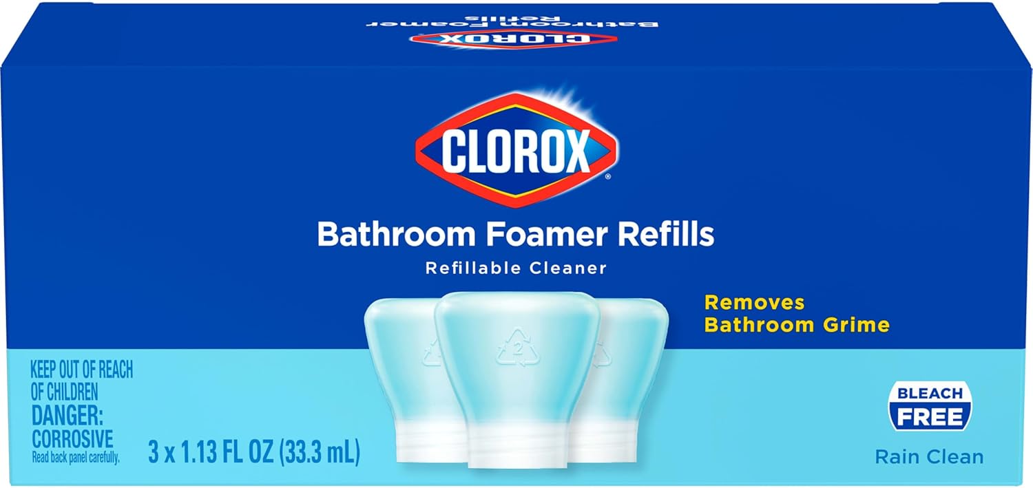 Clorox Bleach-Free Bathroom Foamer Refill Pods