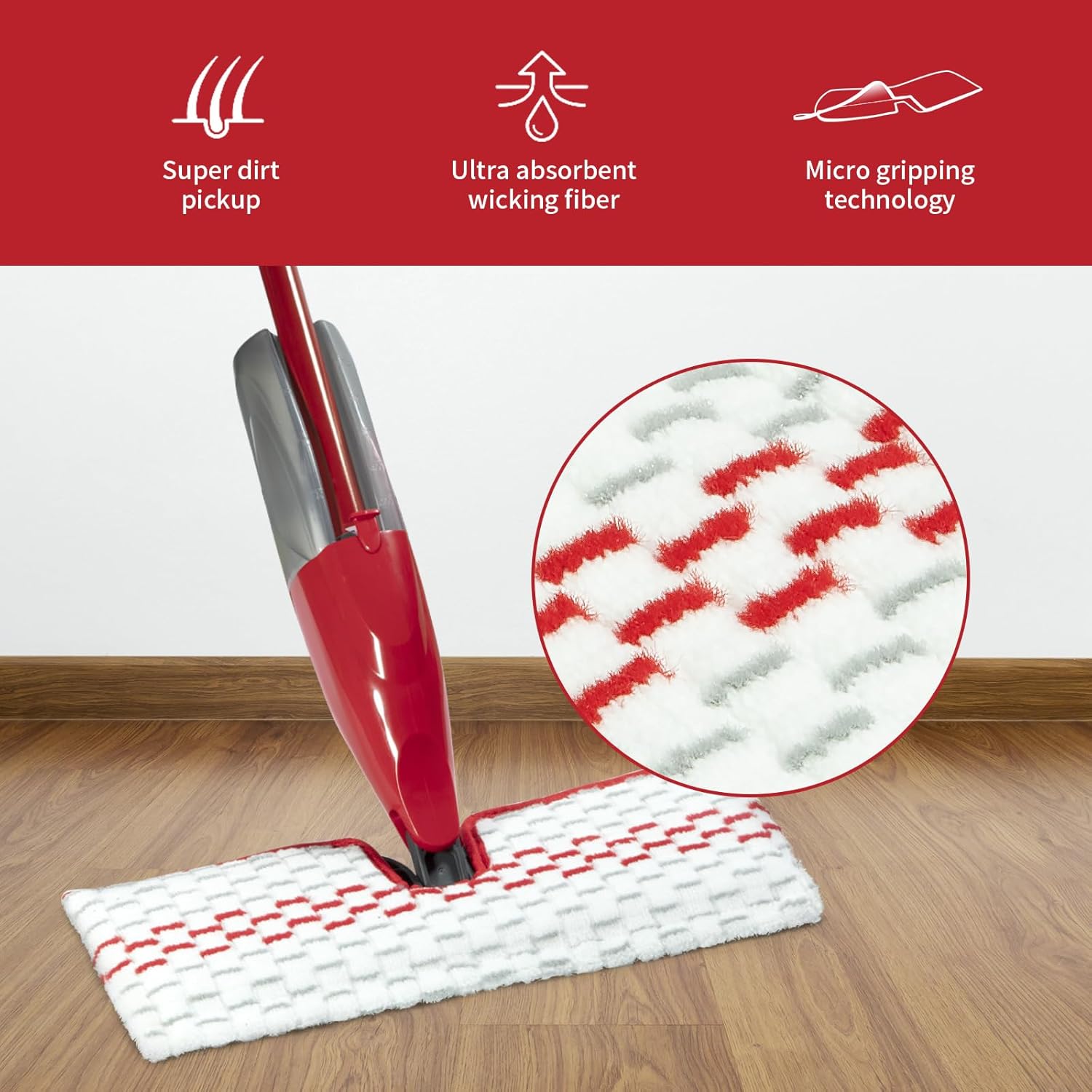 10 Pack Microfiber Spray Mop Refill Pads for O-Cedar ProMist MAX