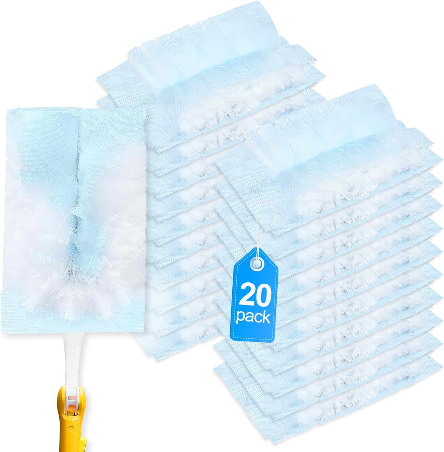 YagoDago Duster Refills for Swiffer 20 Count Unscented Heavy Duty