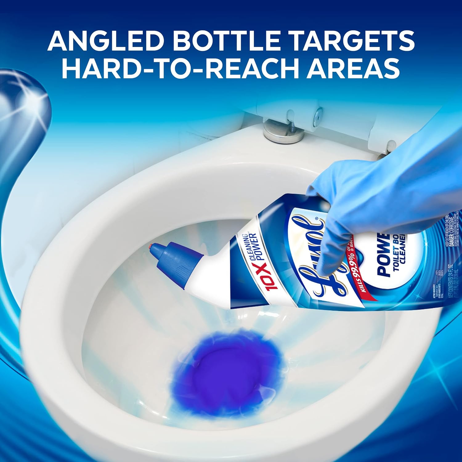 Lysol Power Toilet Bowl Cleaner Gel 24oz 1