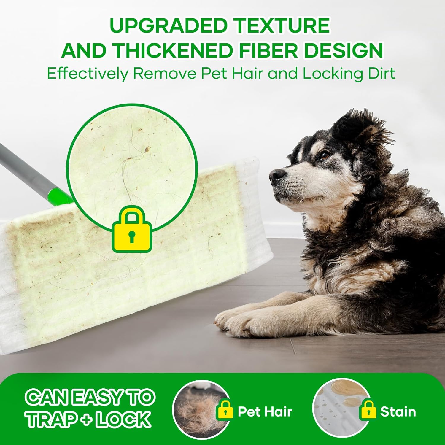 Liminfeit 100 Count Swiffer Dry Mop Refills Pads