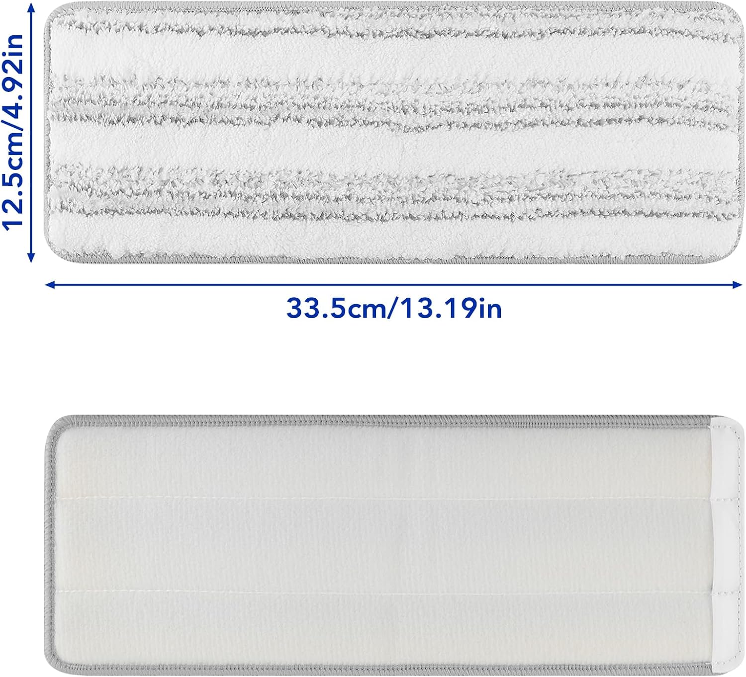 BeiLan Microfiber Mop Pads 10 Pack 13 x 49