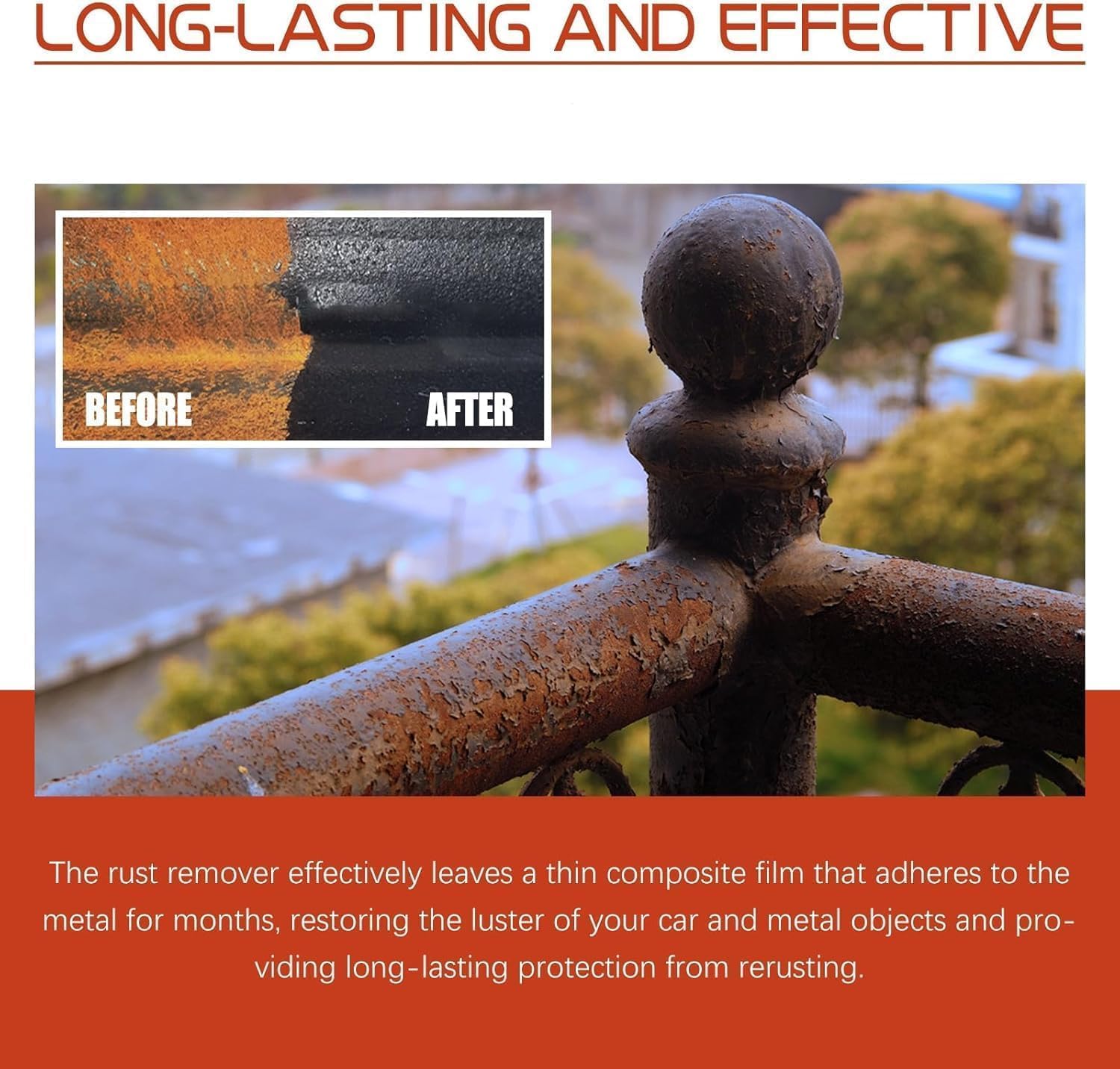 Rust Converter for Metal Anti Rust Coating 300g 106 Oz