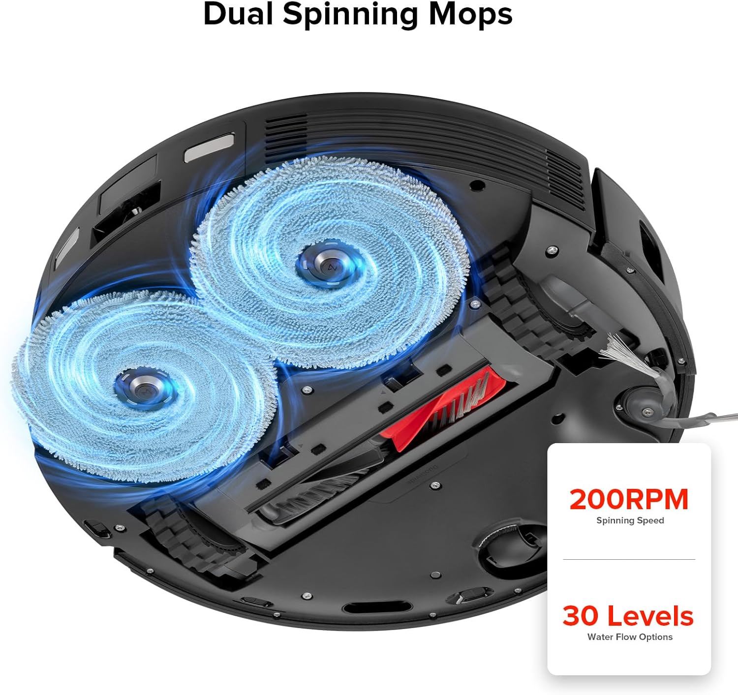 Roborock Rotating Mop Cloth - 4PCS for Saros 10R Z70