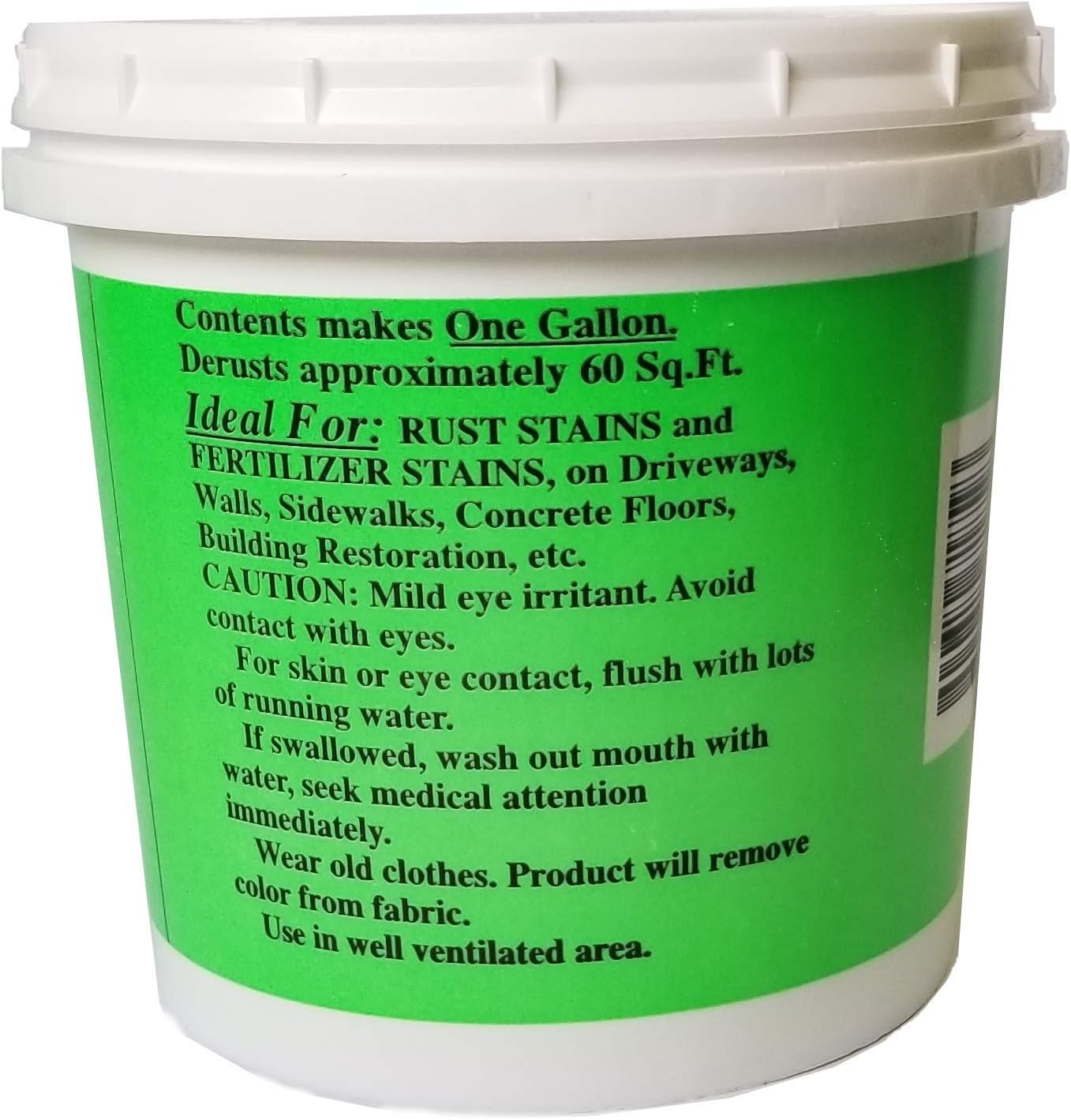 Singerman Rust Remover for Concrete 3 Gallon Case 1
