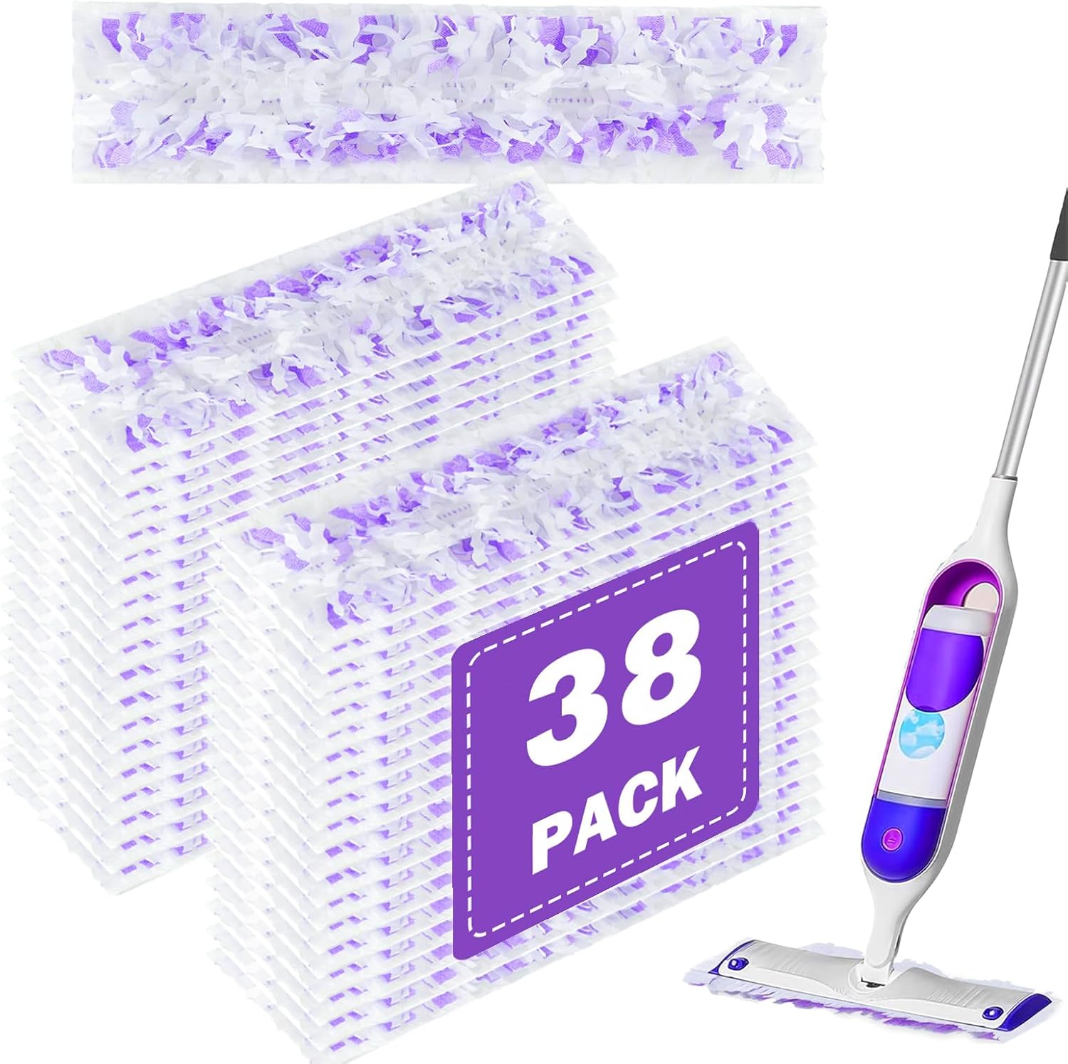 SVPSNUMSI Power Mop Pads Refills 38 Count