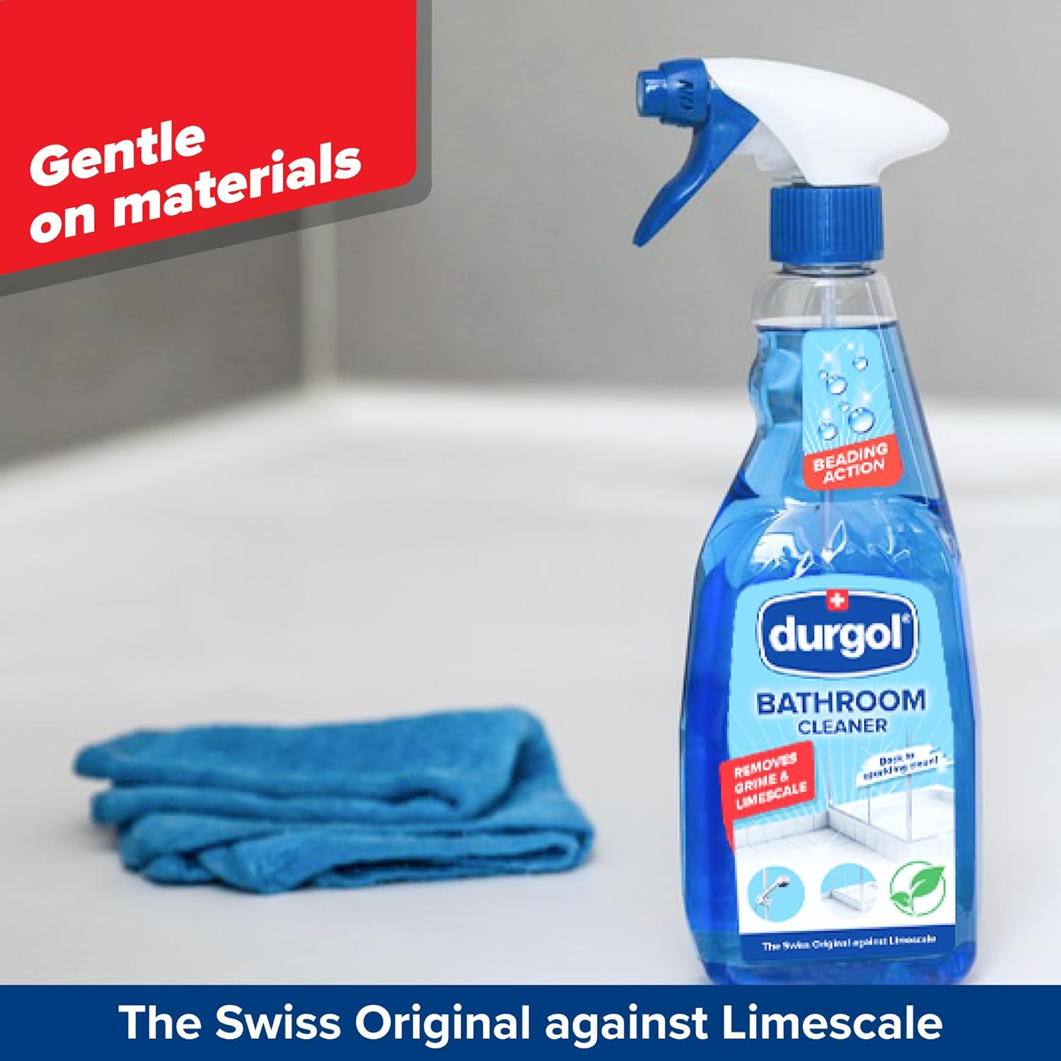 Durgol Multipurpose Bathroom Cleaner 169 Oz Blue