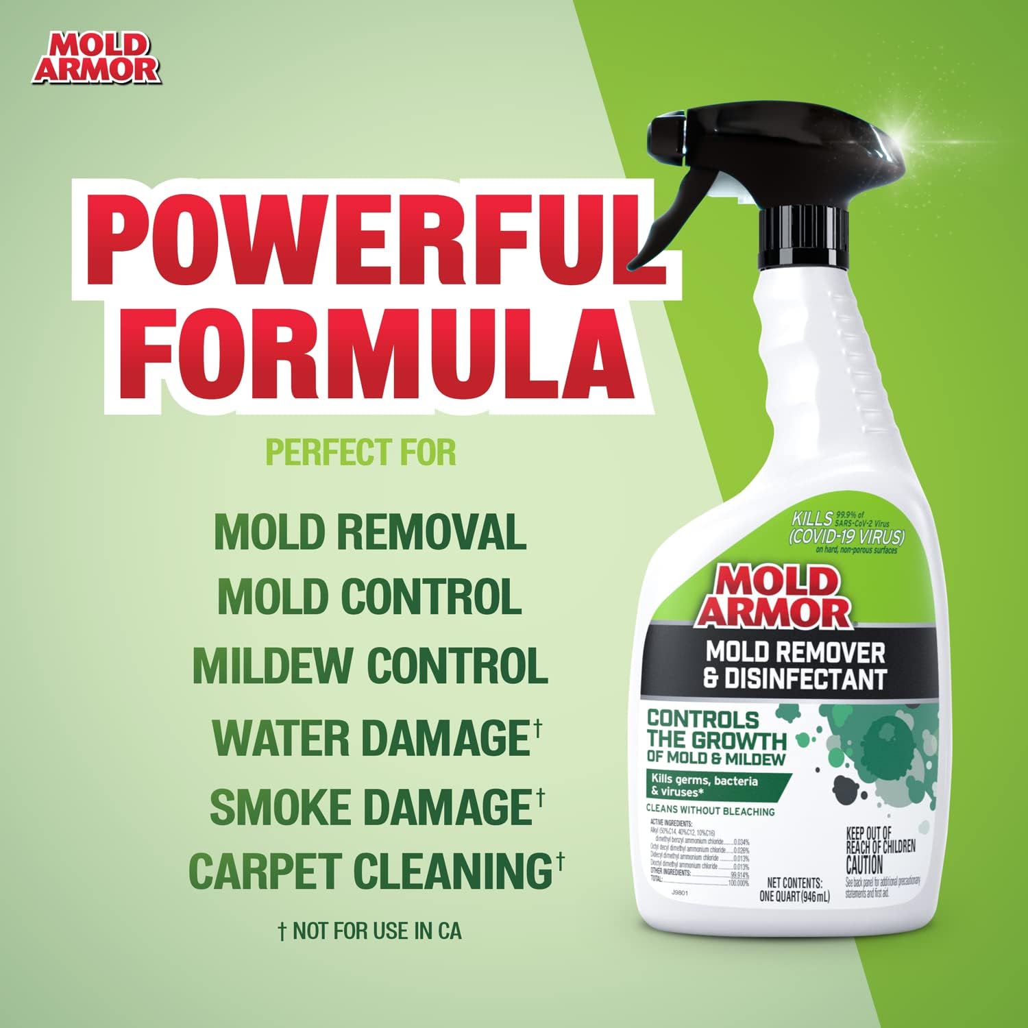 Mold Armor Mold Remover Disinfectant 32 oz