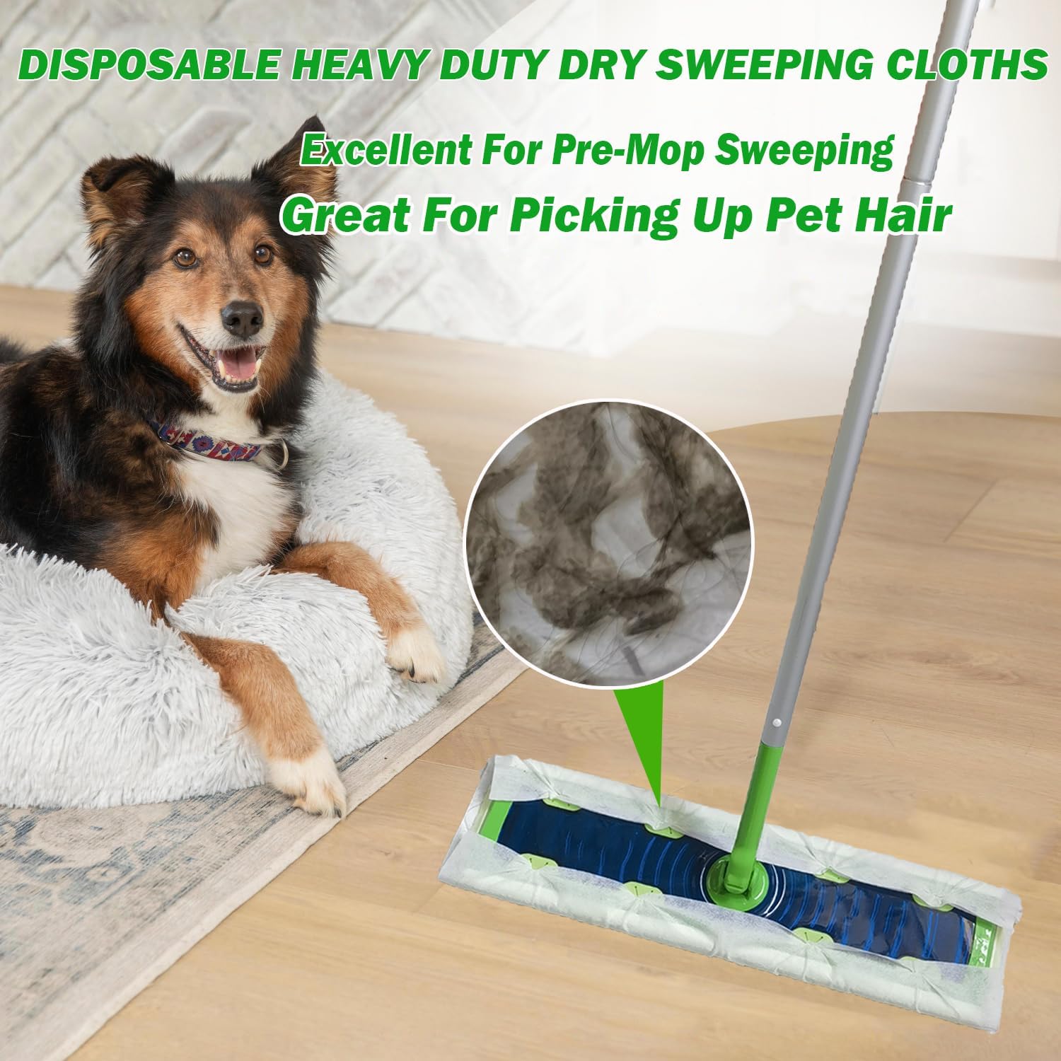 SoliFairy XL Dry Sweeping Cloth Refills for Swiffer Sweeper XL Mop