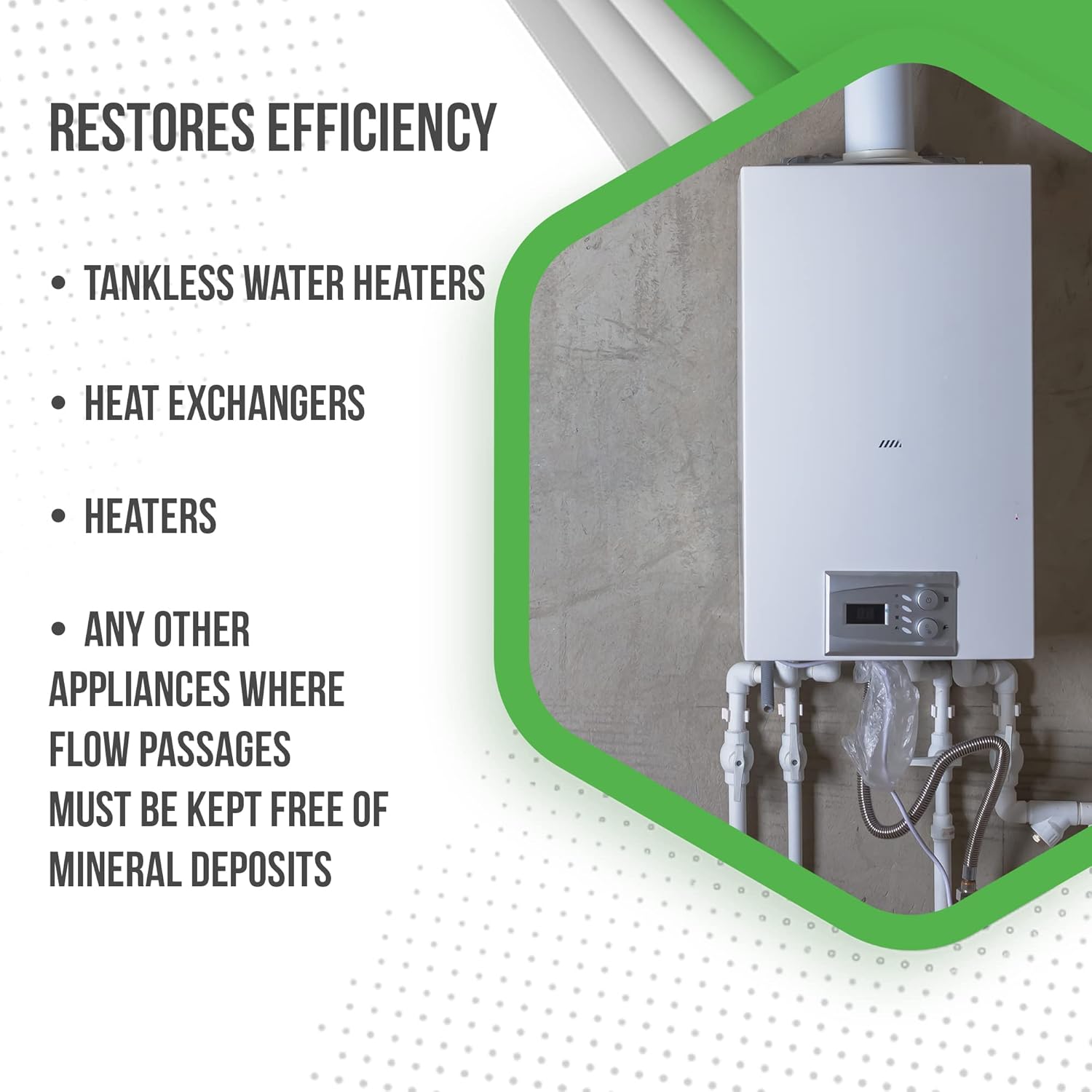 QwikDescaler 1 Quart Descaler Solution for Tankless Heaters