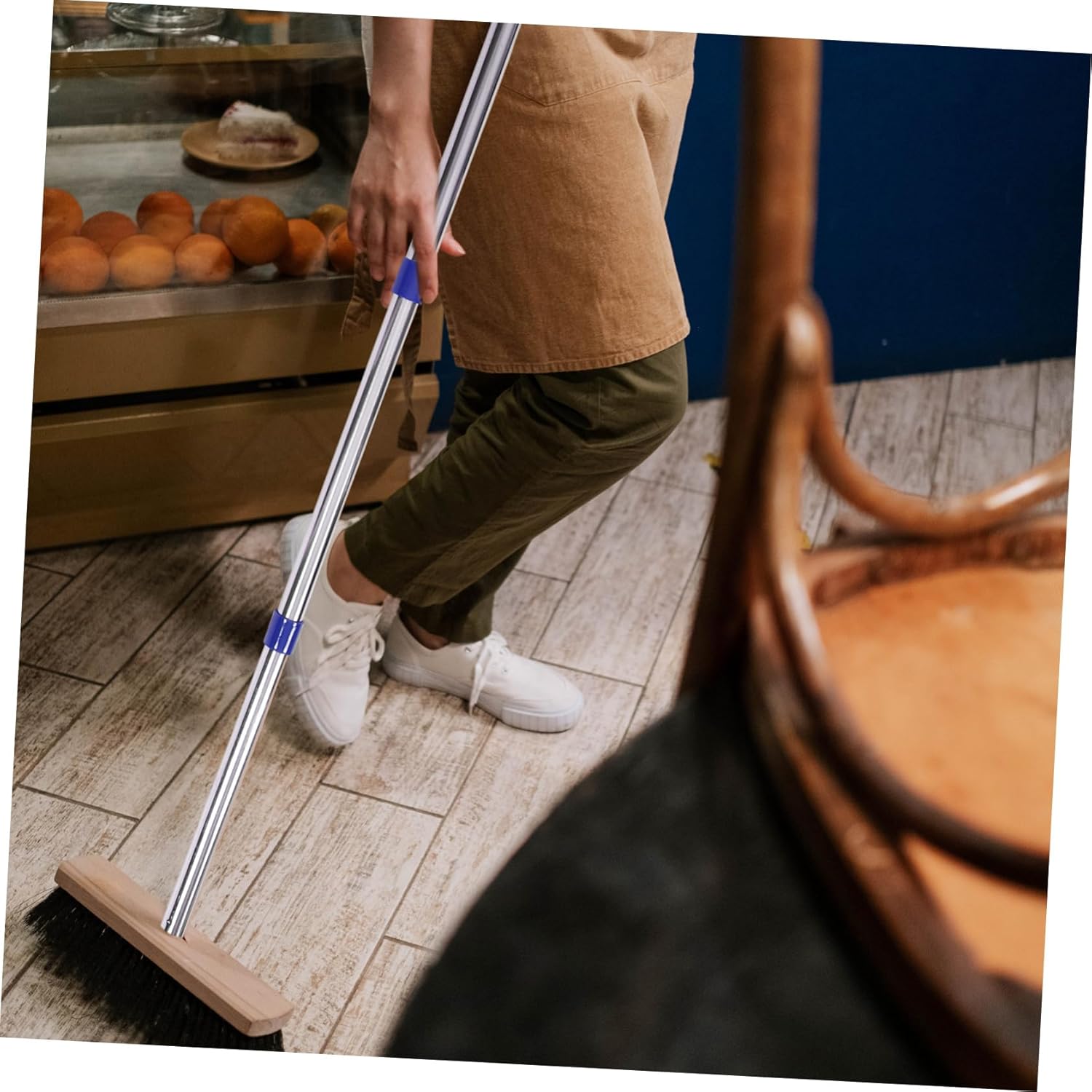Minkissy 3-Section Mop Handle Replacement Pole
