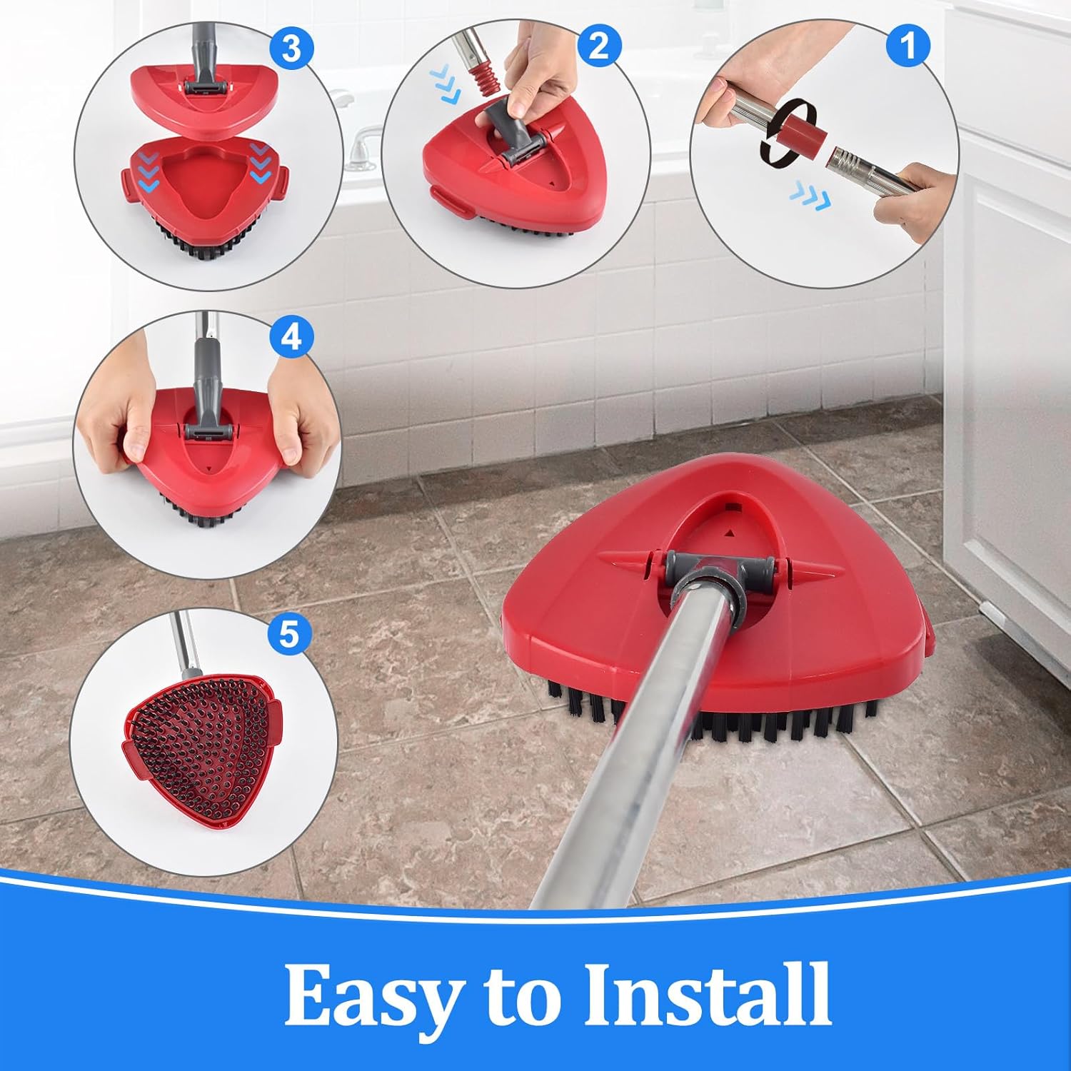 Aiyiried Mop Handle Set for O Cedar Spin Mop