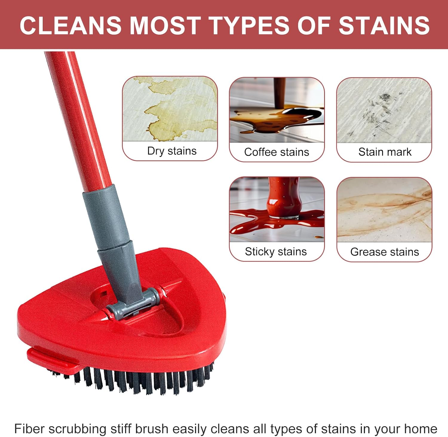 DLAIMI Spin Mop Replacement Set for O-Ceda EasyWring 1-Tank System