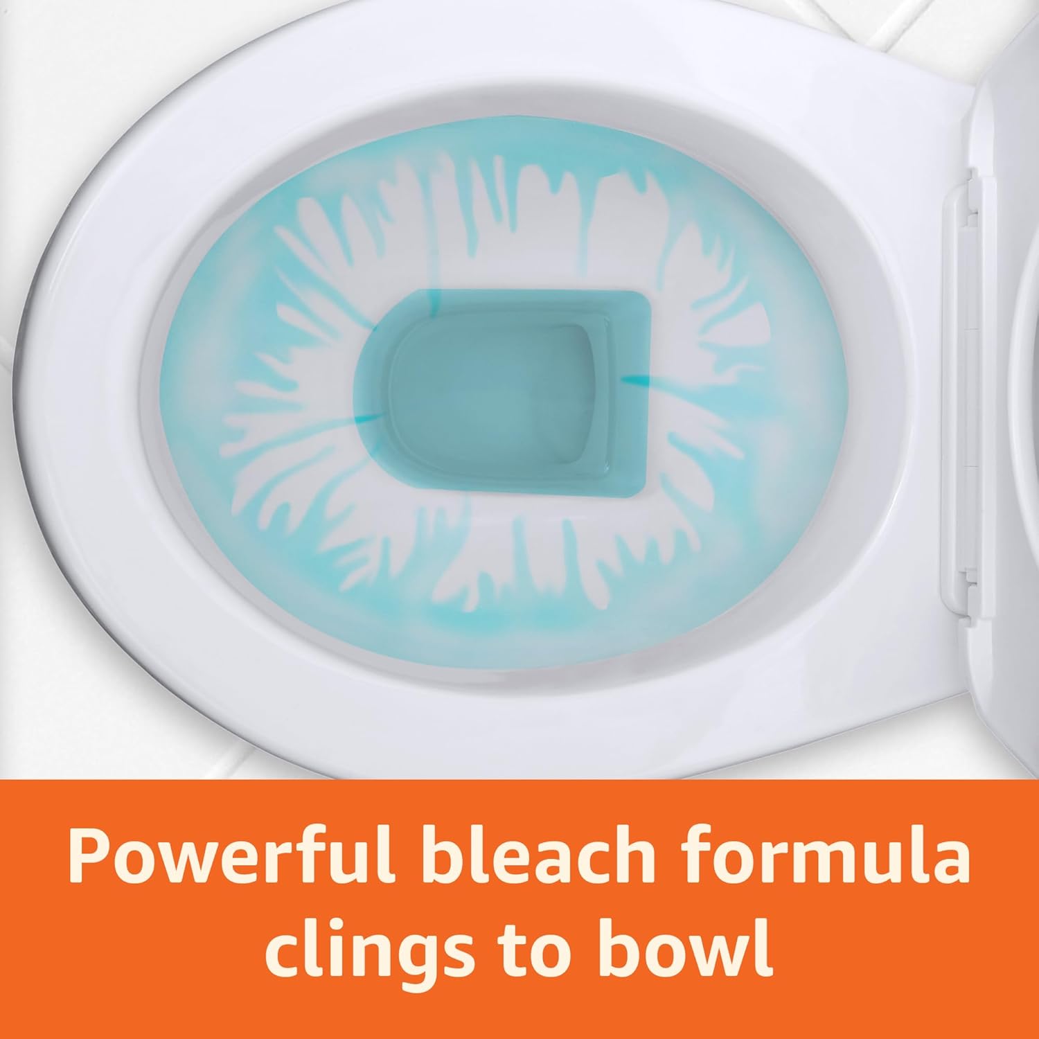 Amazon Basics Toilet Bowl Cleaner with Cling Action 24 Fl Oz