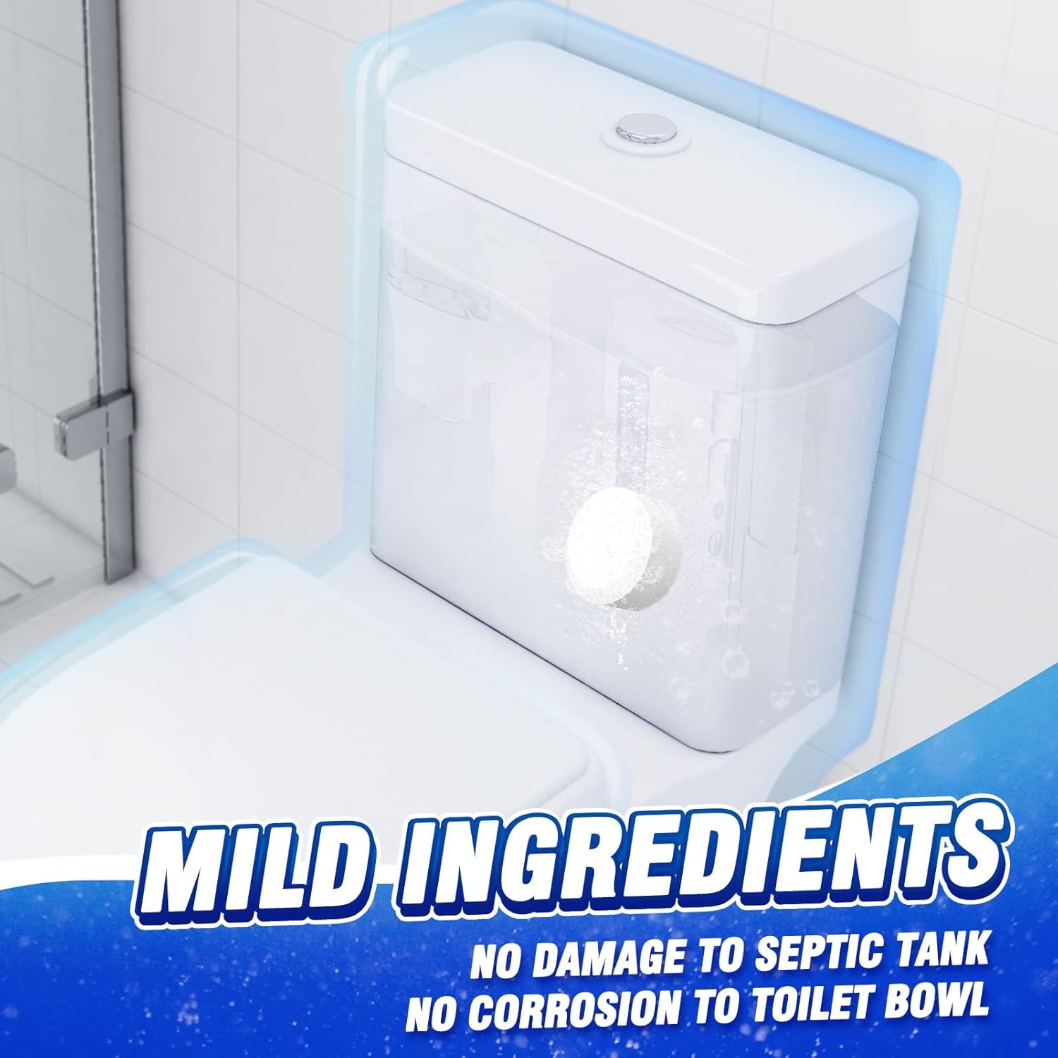 Vacplus Toilet Bowl Cleaner Tablets - 6 Pack