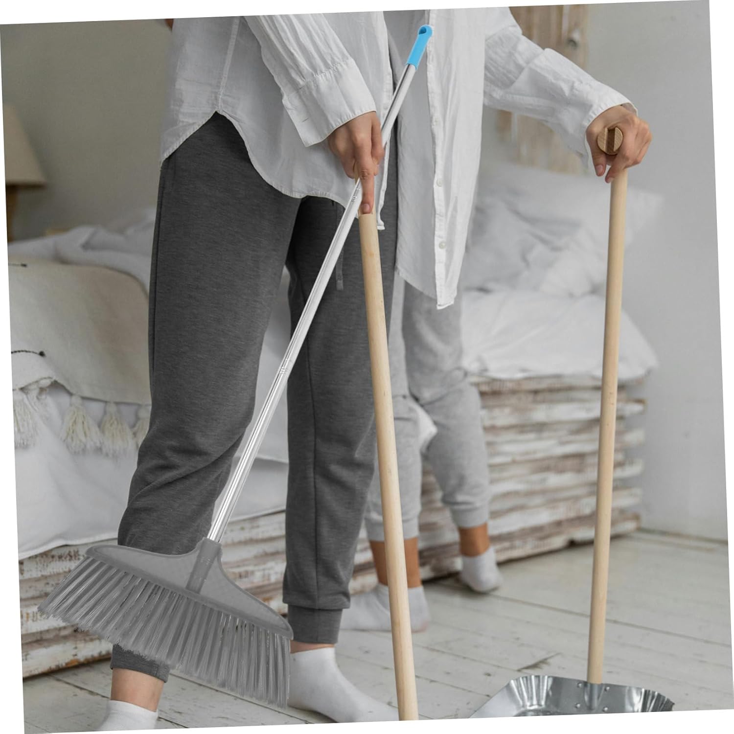 CALLARON Broom Handle Replacement Durable Comfortable Grip