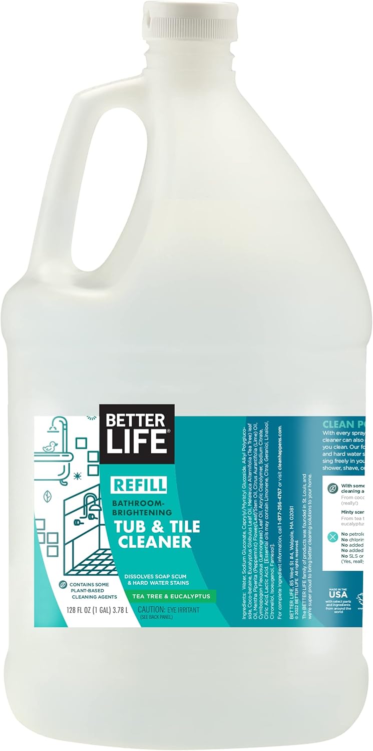 Better Life Bathroom Cleaner Spray - 1 Gal Refill