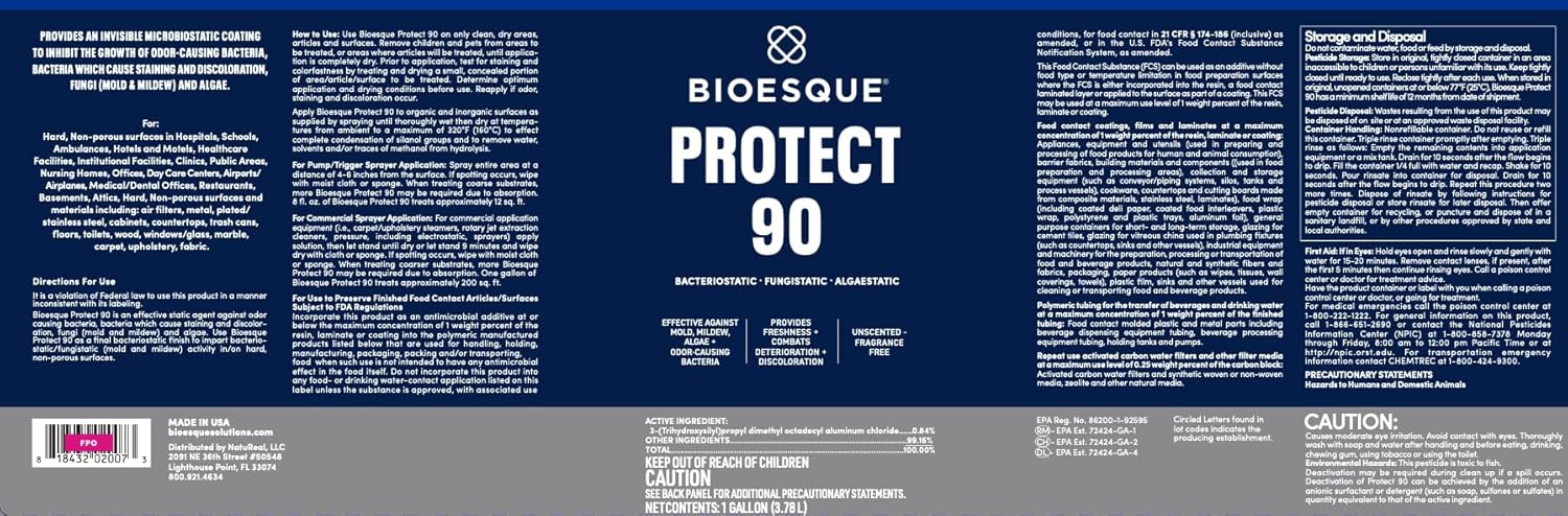 Bioesque Protect 90 Heavy Duty Cleaner 1 Gallon