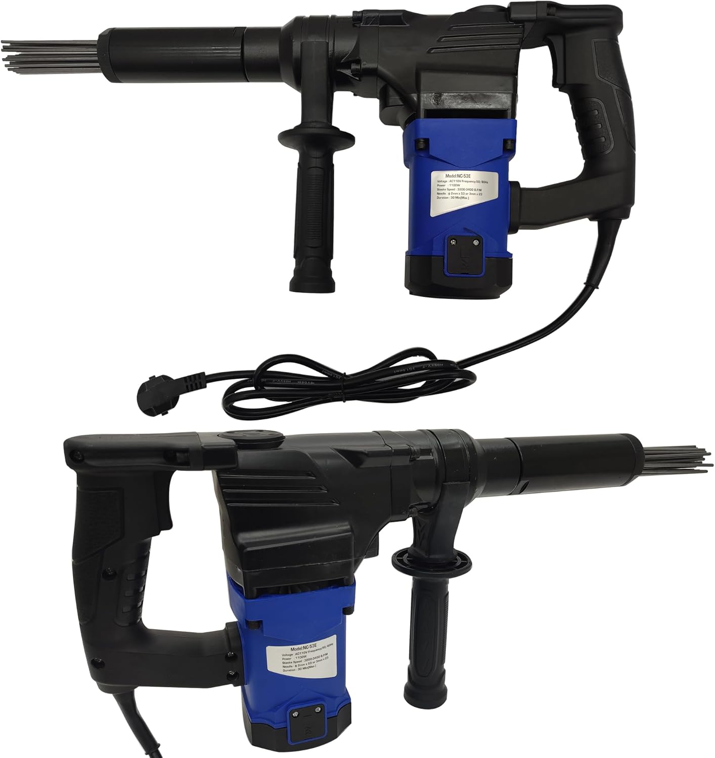 Electric Rust Remover with 3200-3400 BPM Power