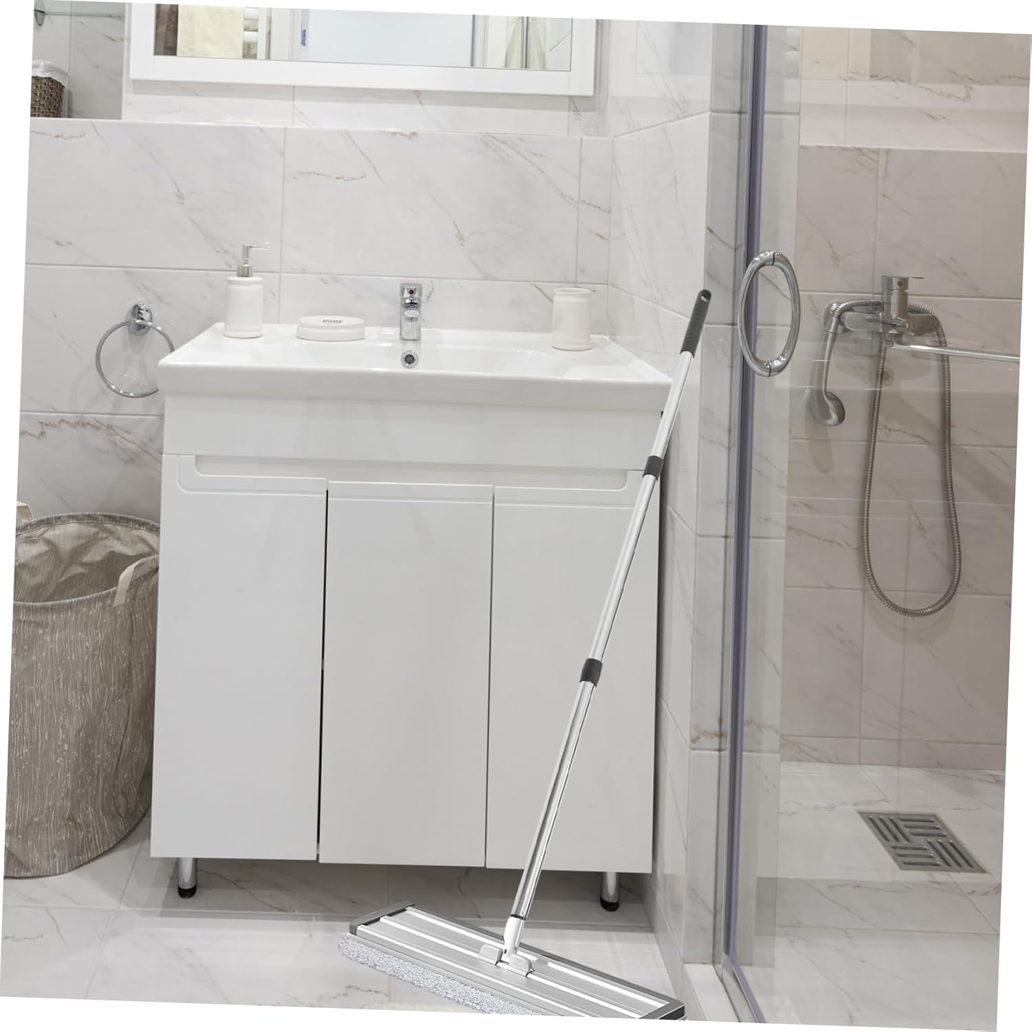 Ipetboom Replacement Mop Pole Three-Section Design