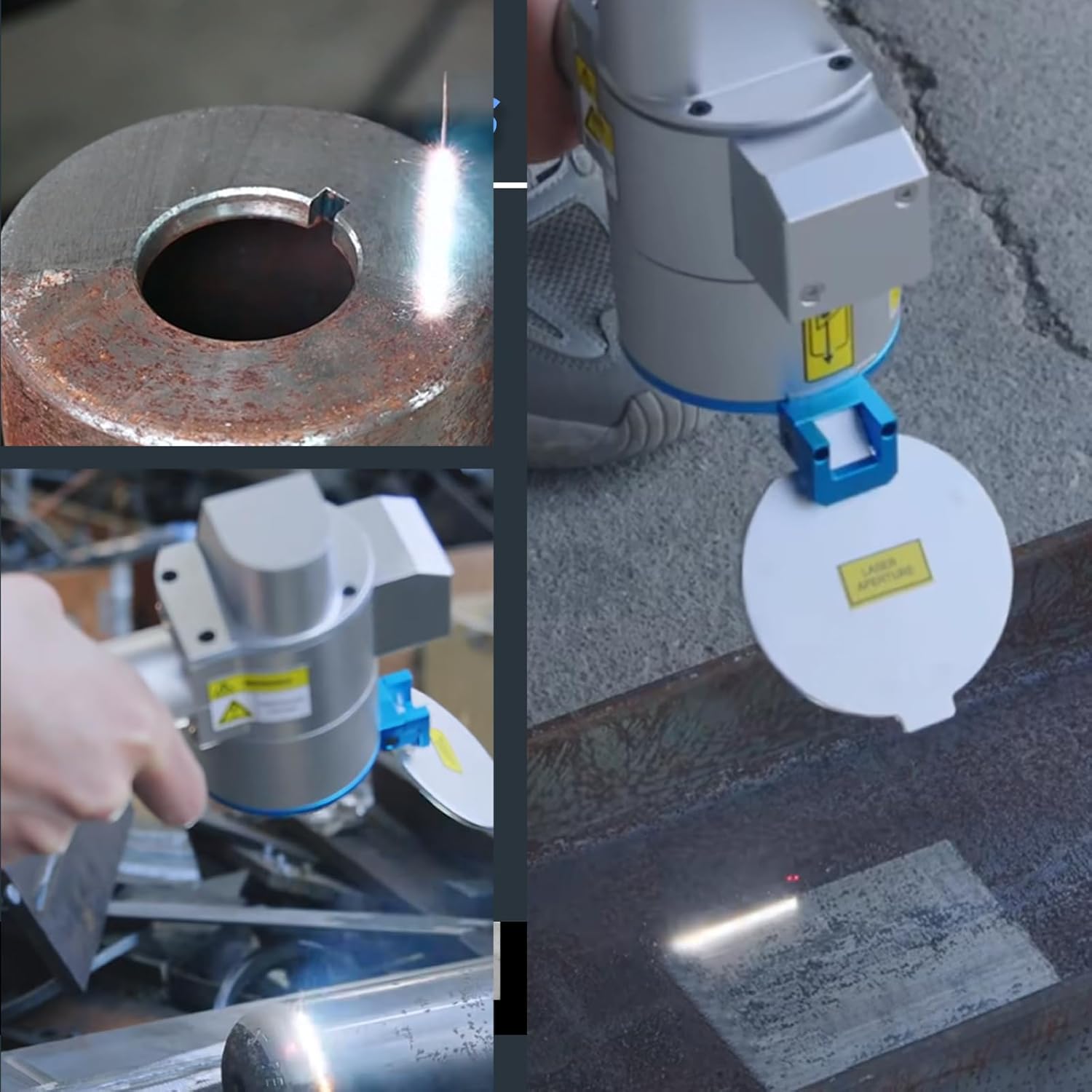 Hero Laser 100W Pulsed Rust Remover for Metal Surfaces
