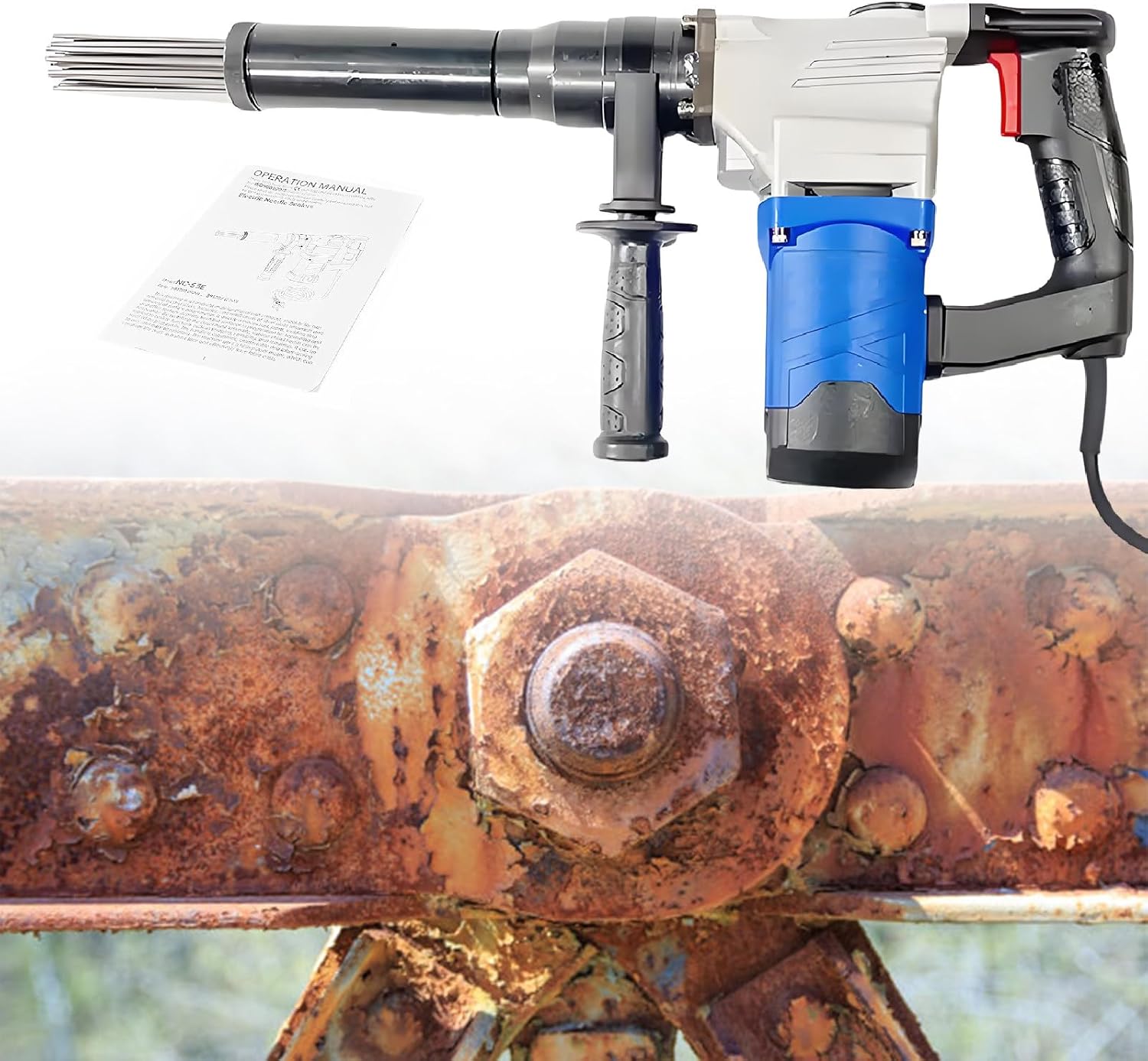 TBANVOO Electric Rust Remover 220V Industrial Grade