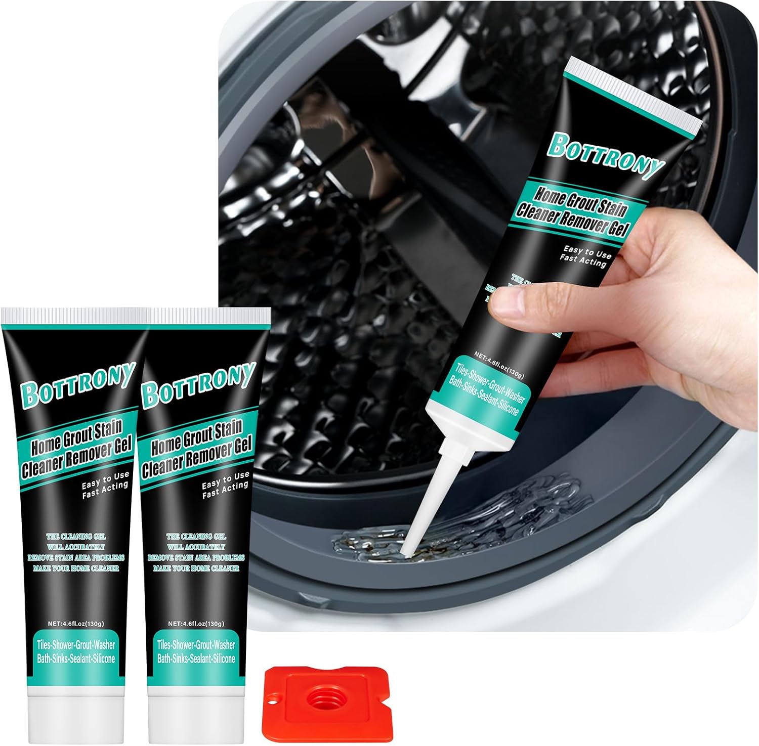 Bottrony Mold Stain Remover Gel 2 Pack