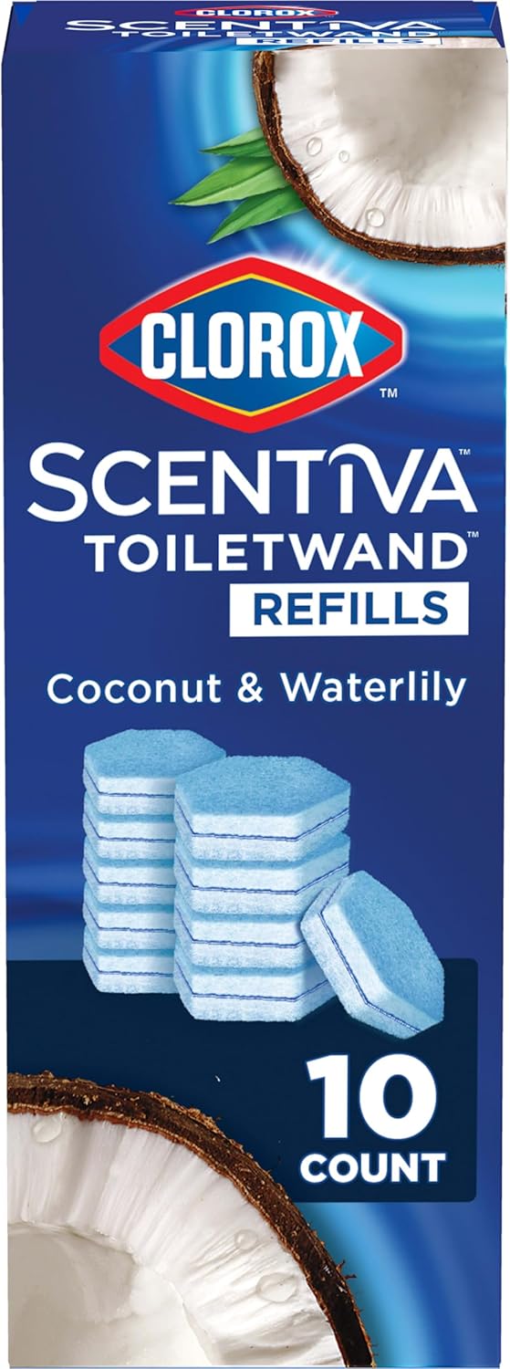 Clorox Scentiva ToiletWand Refills 10 Count