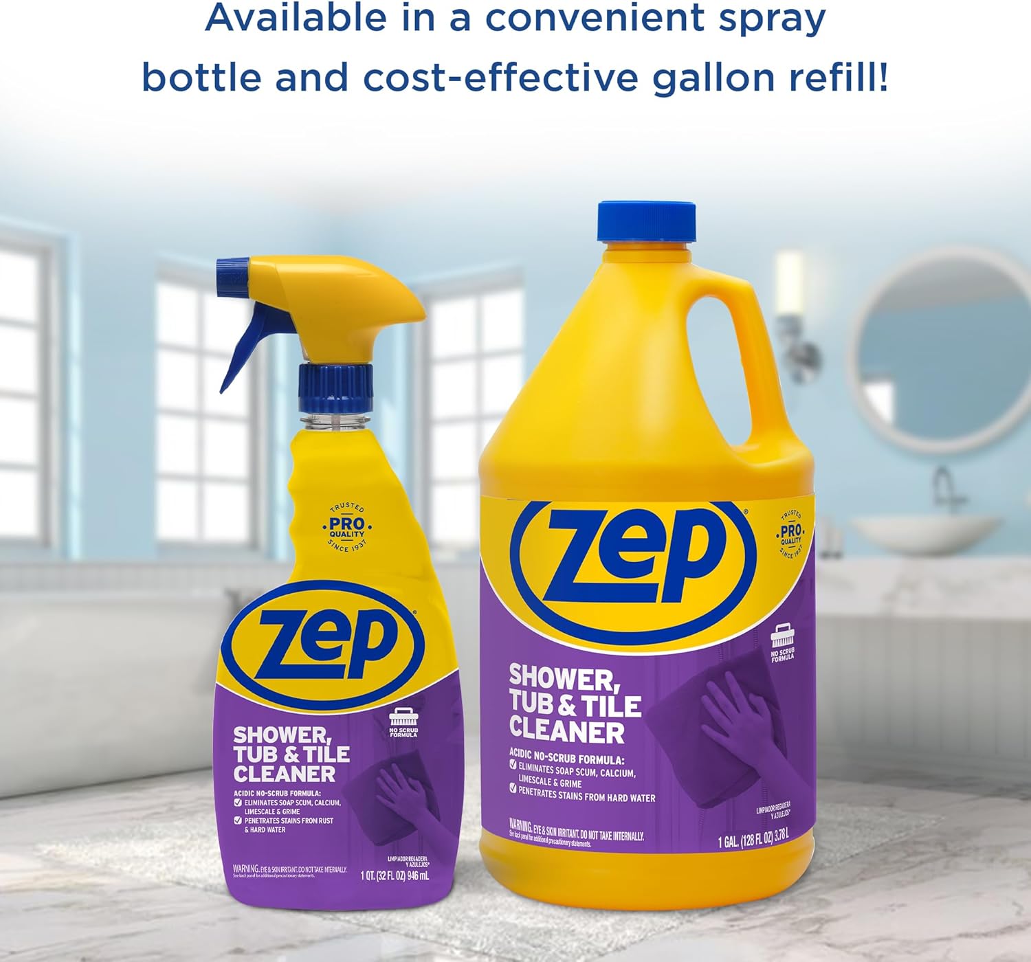 Zep Multipurpose Bathroom Cleaner - 32 oz Case of 12