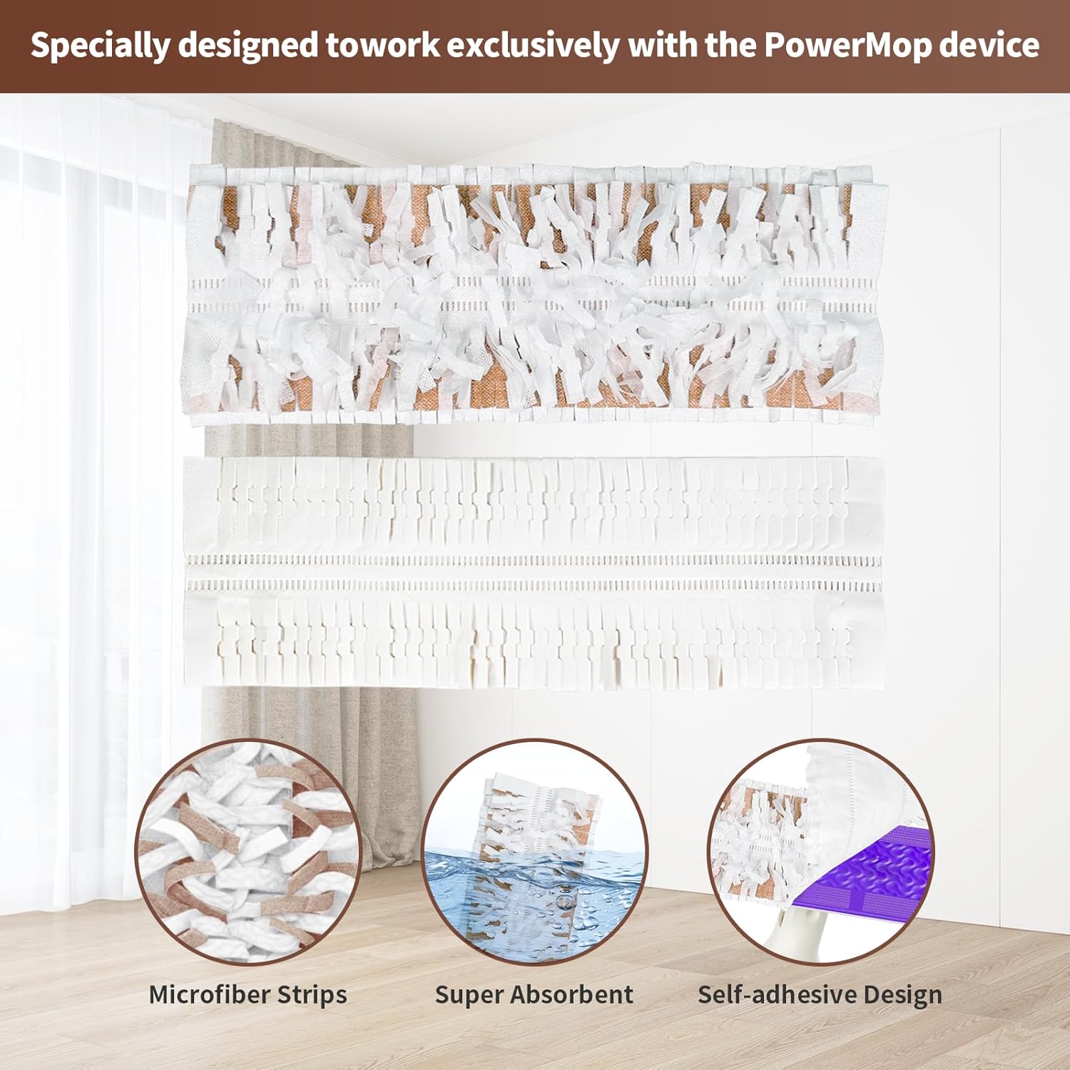 18 Pack Hyphen-X Power Mop Pads Refills for Swiffer 1