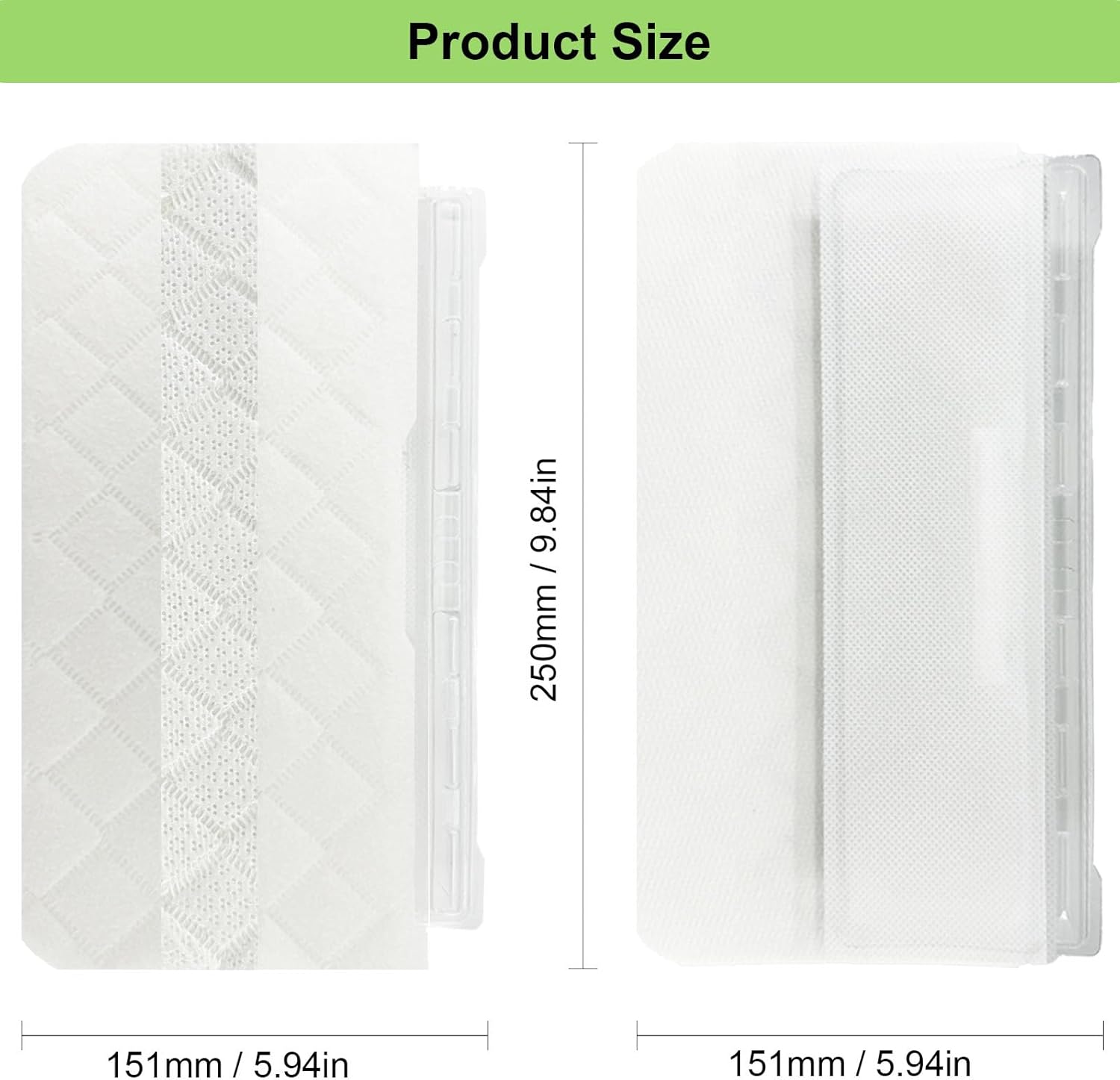 20-Pack Shark VACMOP Replacement Mop Pads - Multi-Surface