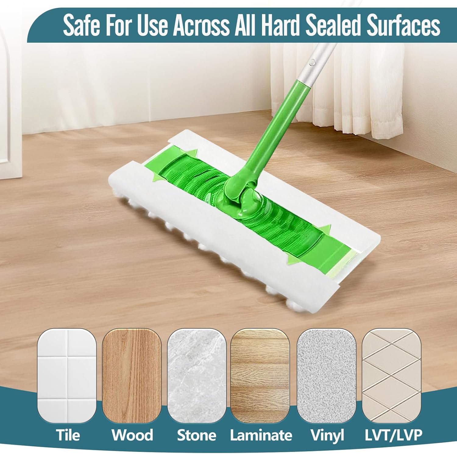 FURCIELOS 60 Count Swiffer Dry Pads Refills