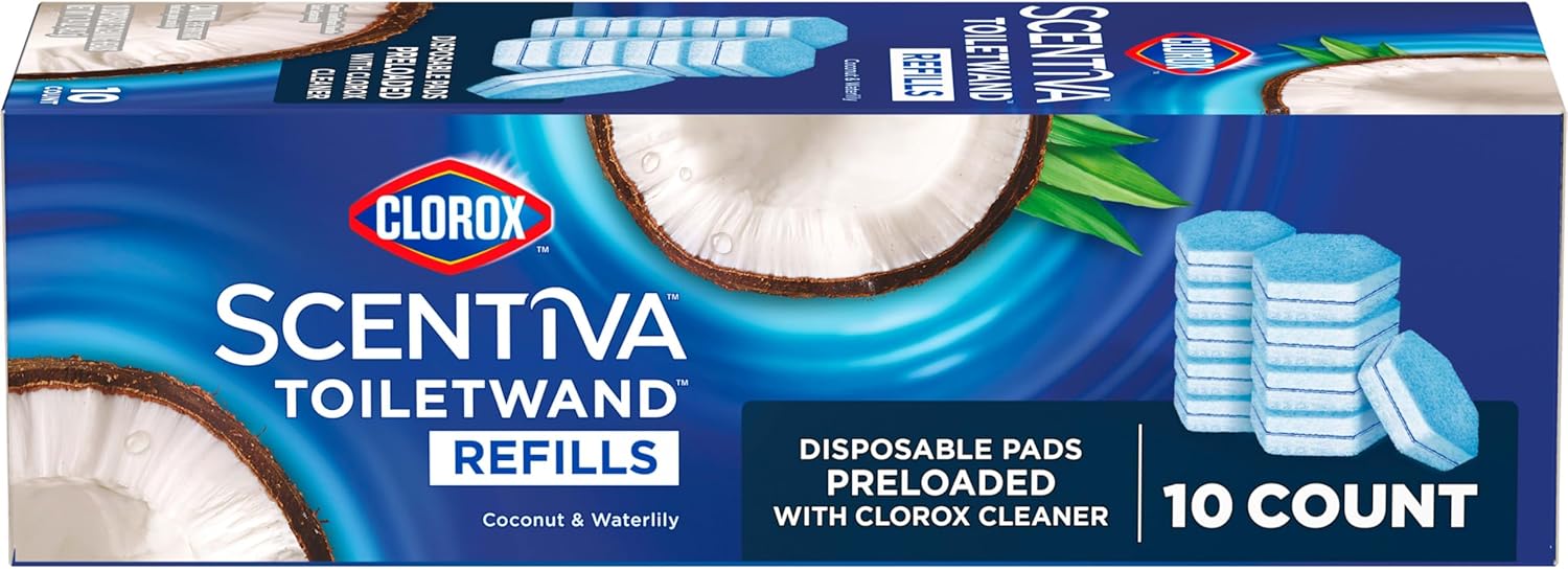 Clorox Scentiva ToiletWand Refills 10 Count