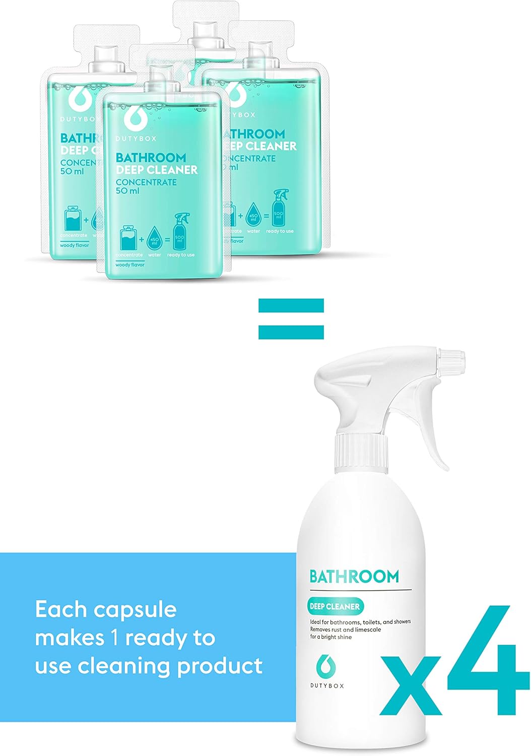 DUTYBOX Multipurpose Bathroom Cleaner Spray